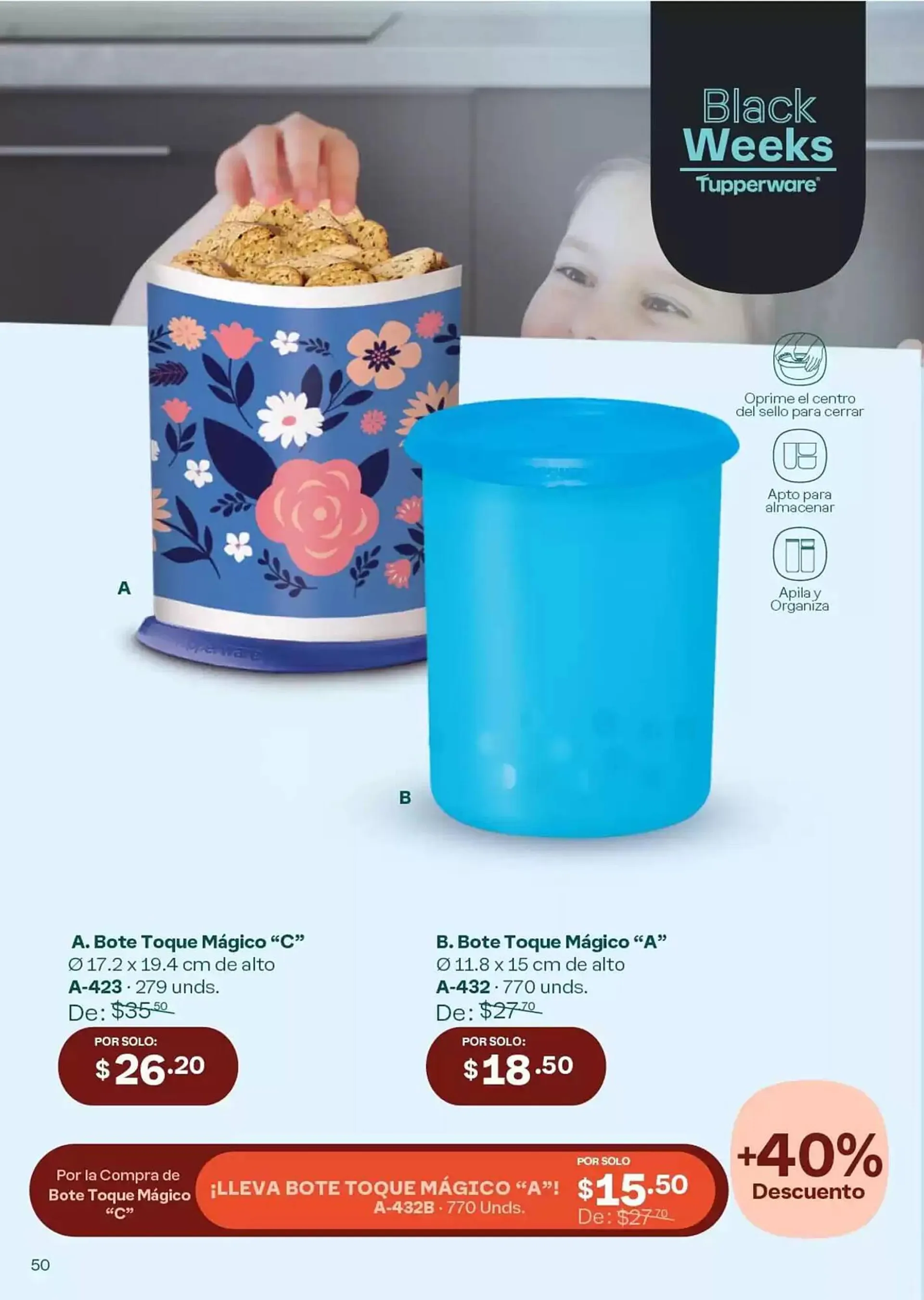 Catalogo de Catálogo Tupperware 4 de octubre al 31 de octubre 2024 - Pag 44