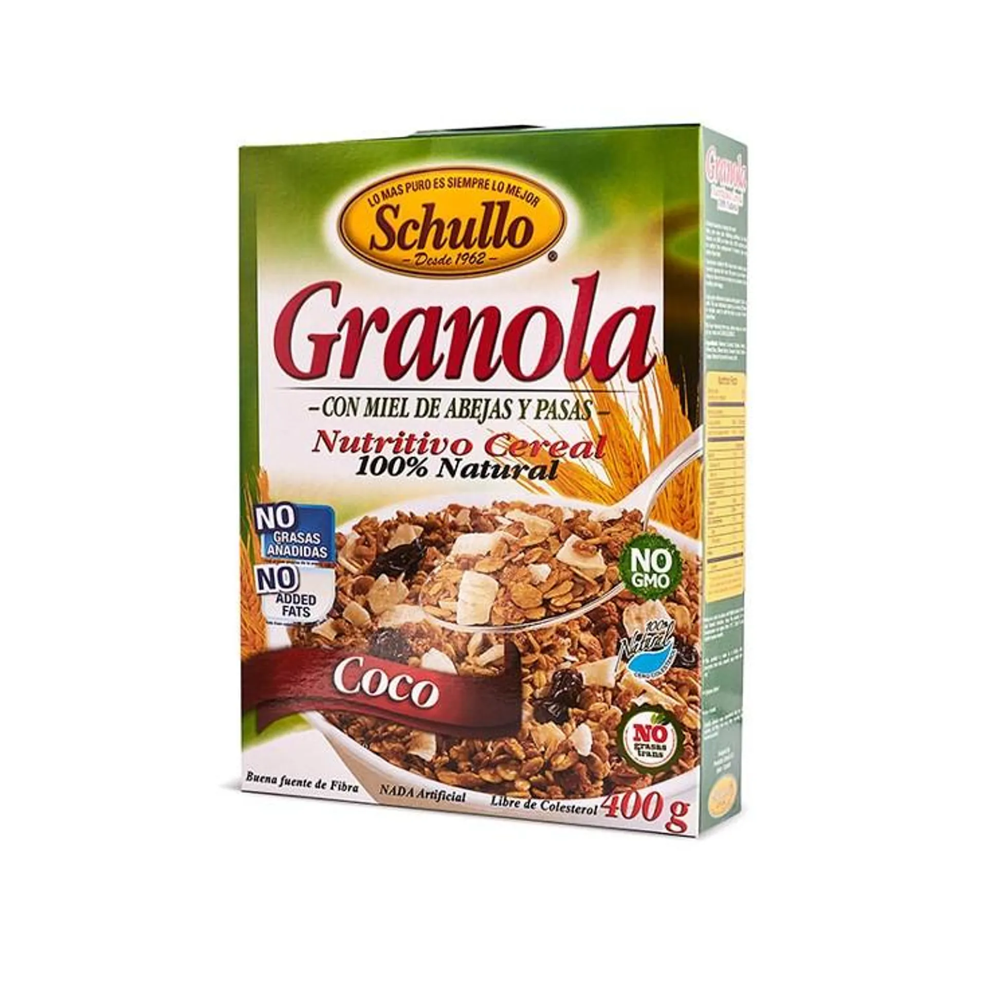 Granola De Coco Schullo 400 Gr