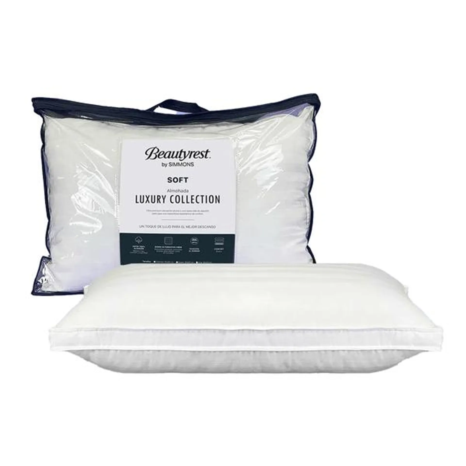 Almohada Lux Collection Soft 80 x 50 cm