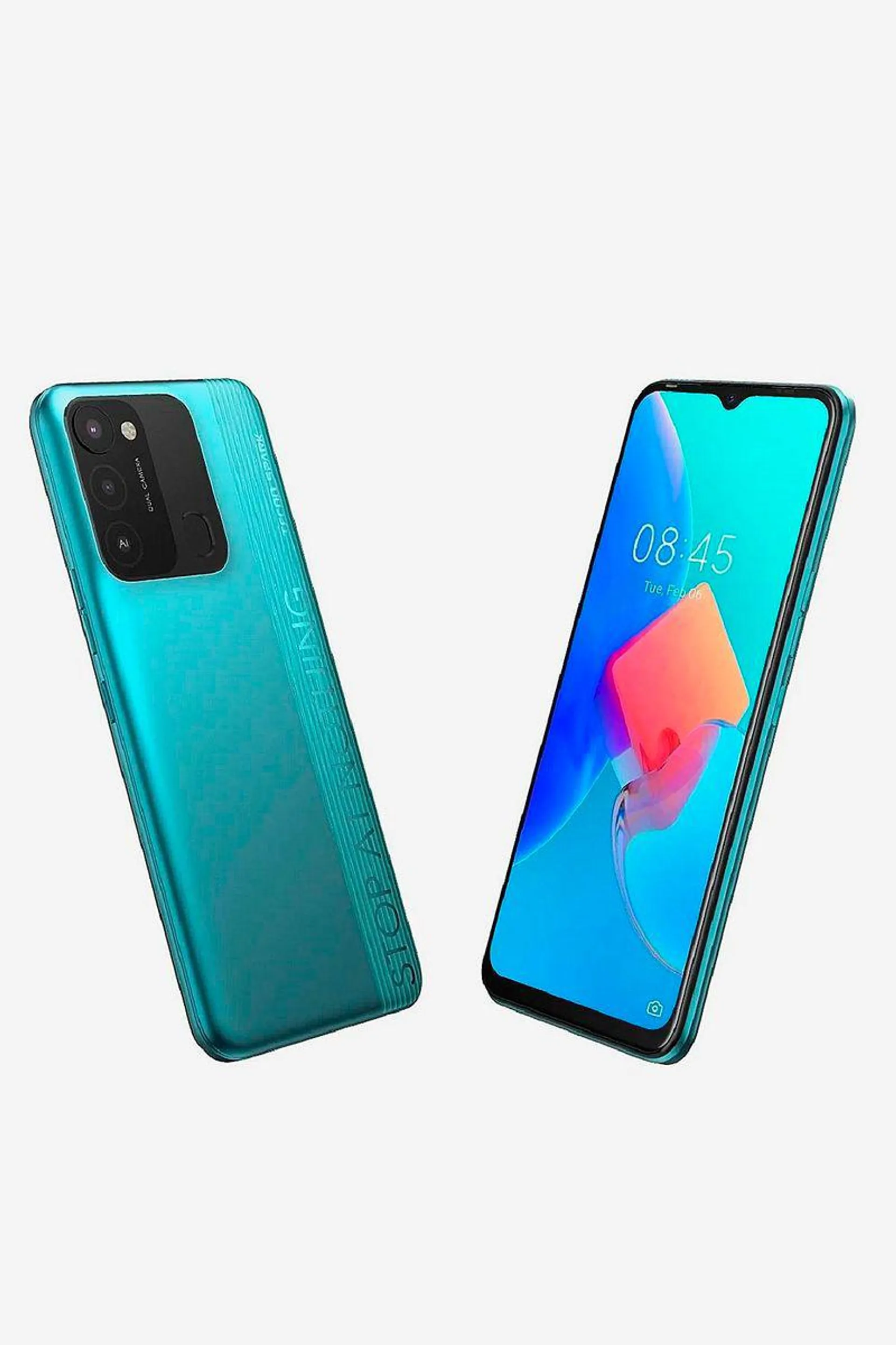 Tecno - Celular Spark 8C 6,6" 128GB Dualsim | Turquesa