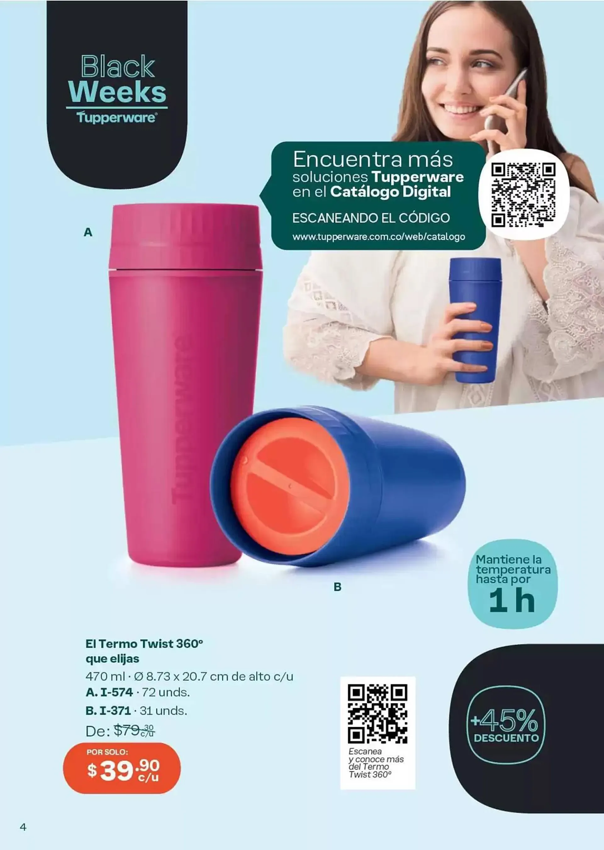 Catalogo de Catálogo Tupperware 4 de octubre al 31 de octubre 2024 - Pag 34