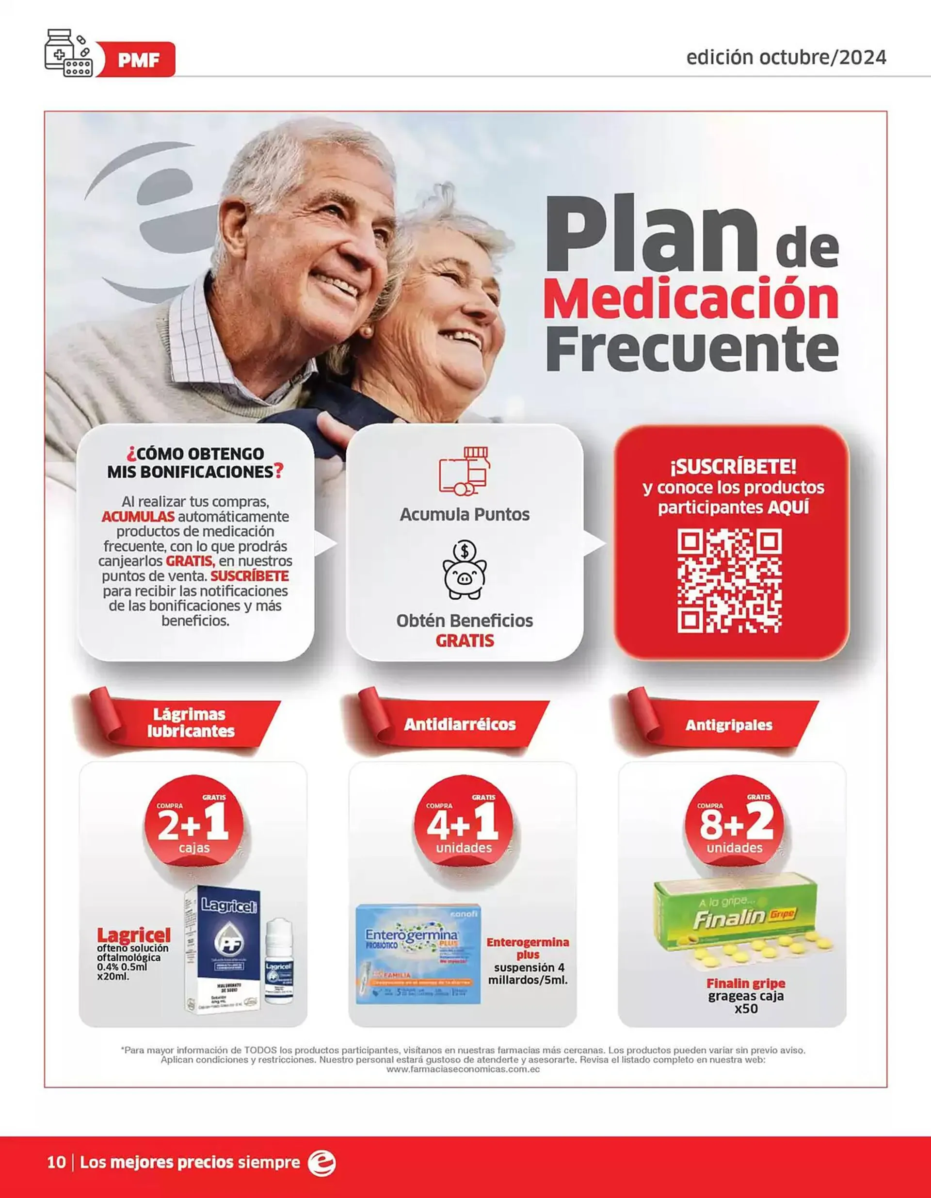 Catalogo de Catálogo Farmacias Económicas 2 de octubre al 31 de octubre 2024 - Pag 10