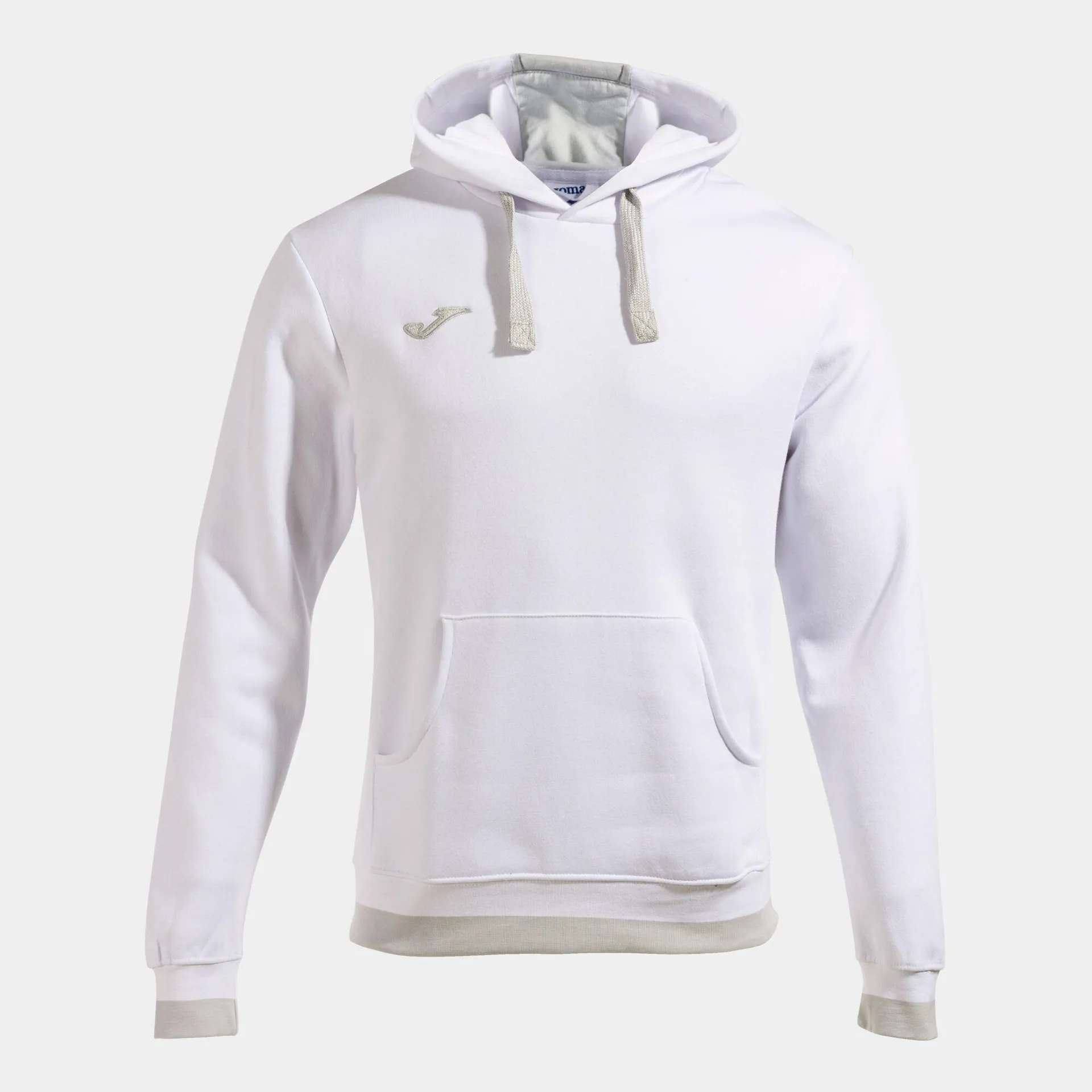 Sudadera con capucha hombre Confort II blanco gris