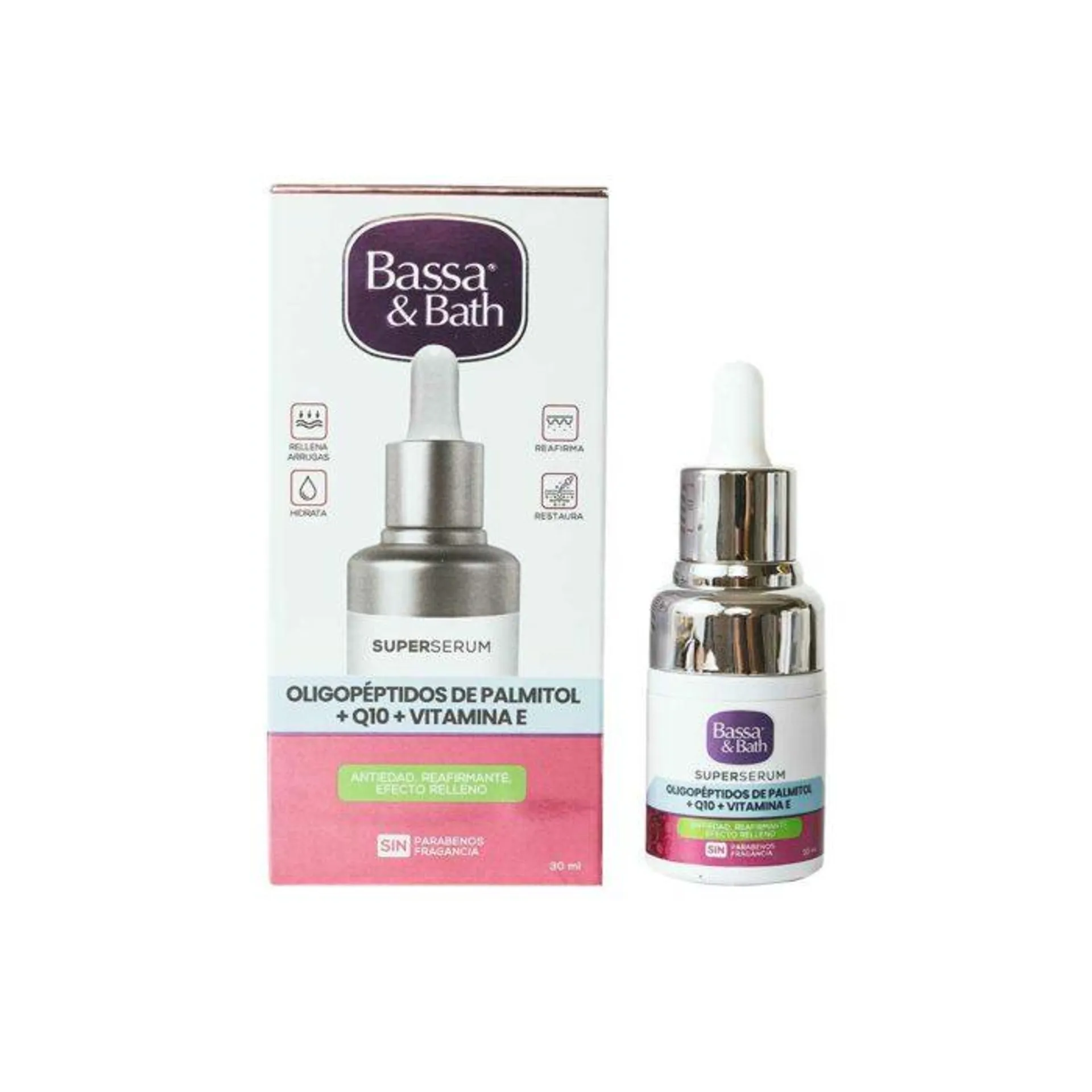 Bassa & Bath Super Serum Oligopéptidos 30ML