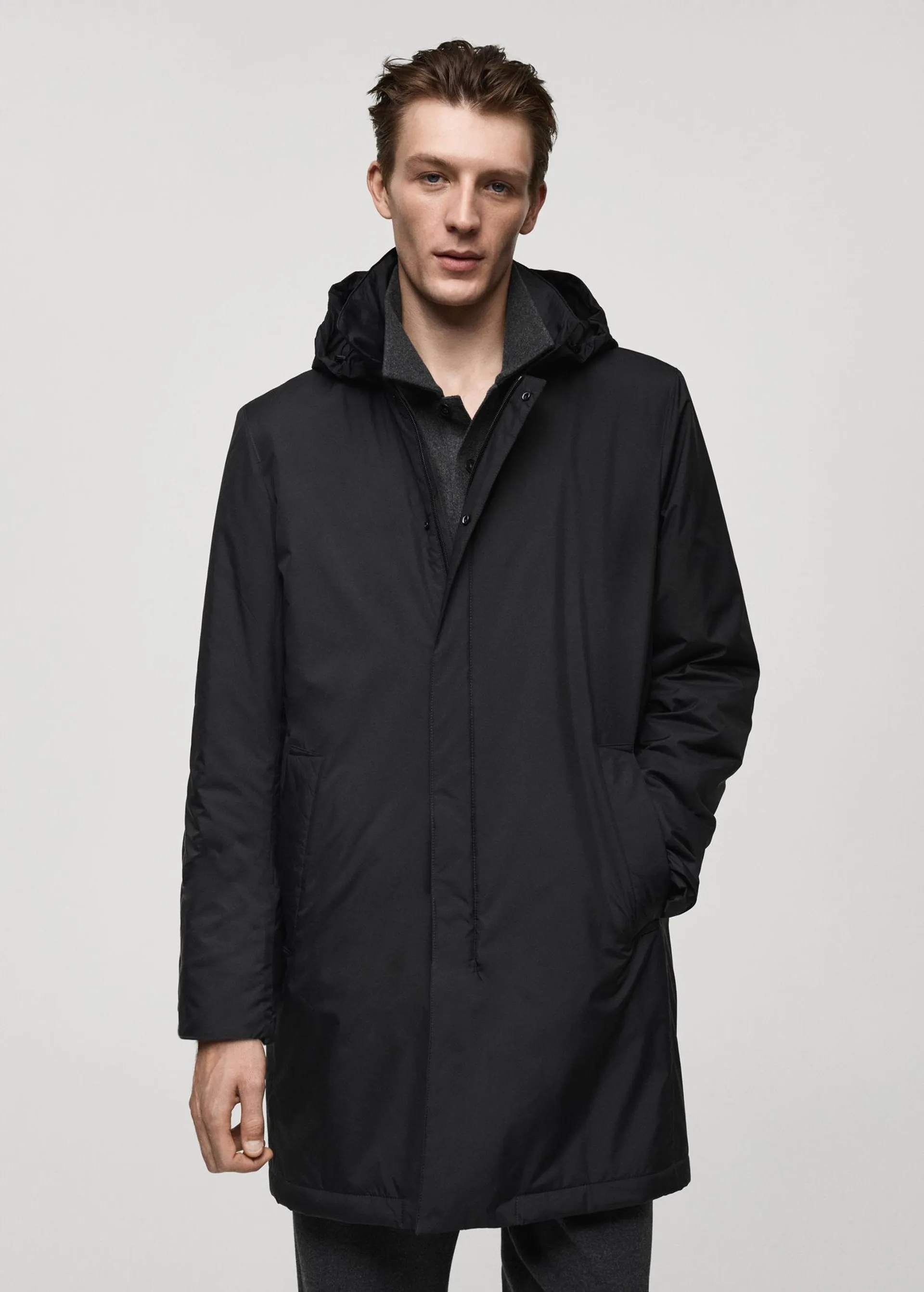 Parka acolchada water repellent