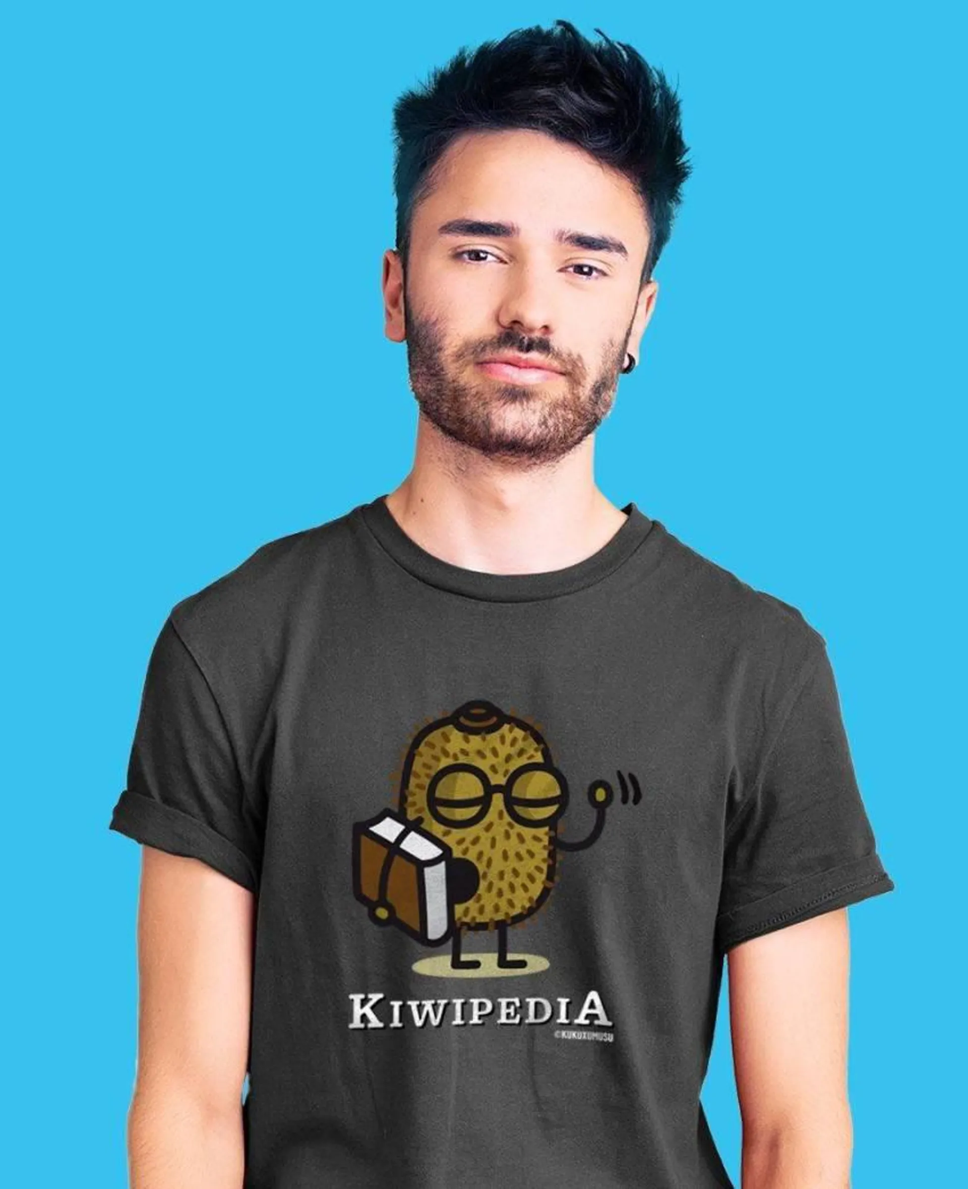 Camiseta hombre Kiwipedia