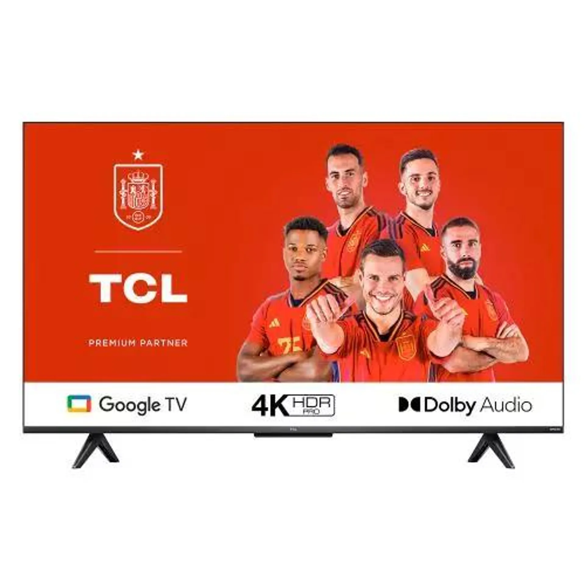 - Clase F, 108cm, 43, Smart TV, Ultra HD 4K, Wi-Fi, DLNA