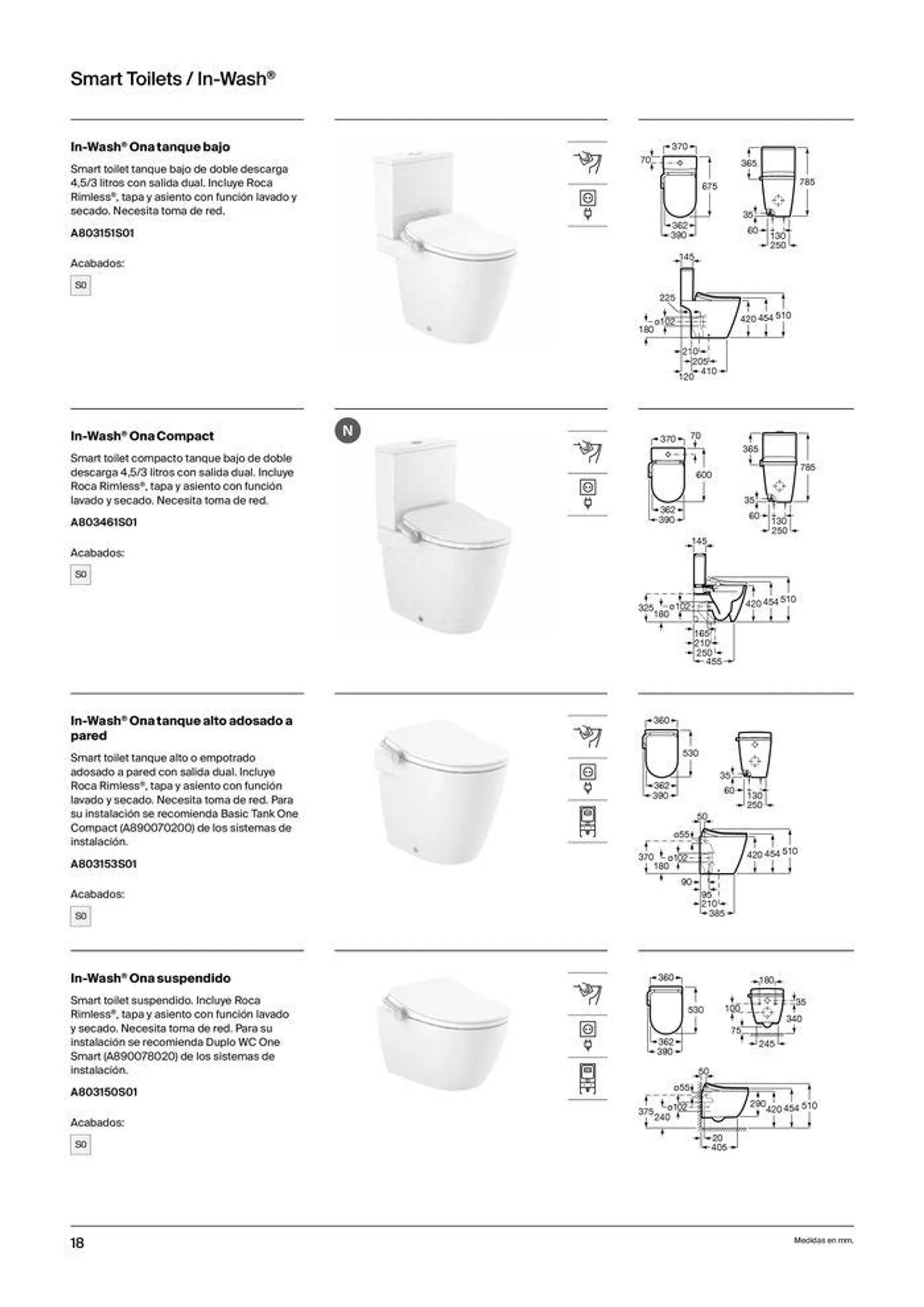 Catálogo de Colecciones de Baño, Muebles y Accesorios 19 de septiembre al 31 de diciembre 2024 - Página 20