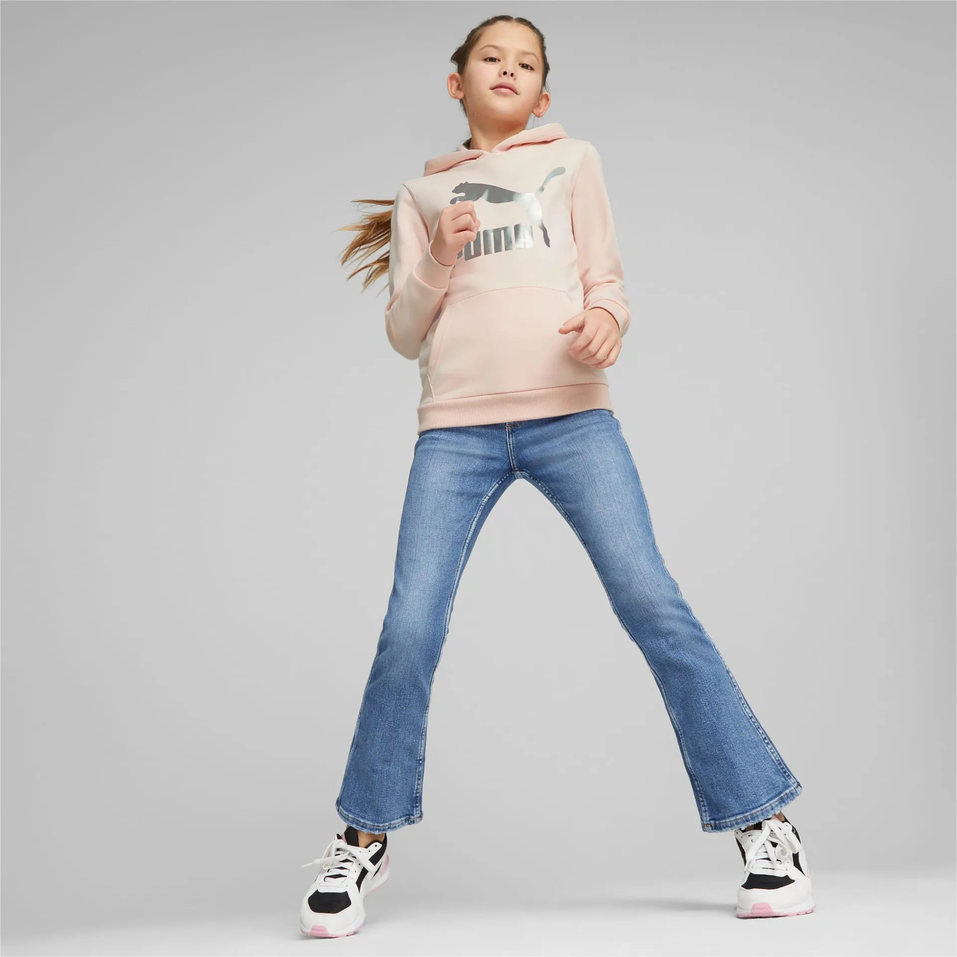 Sudadera con capucha Classics Logo juvenil