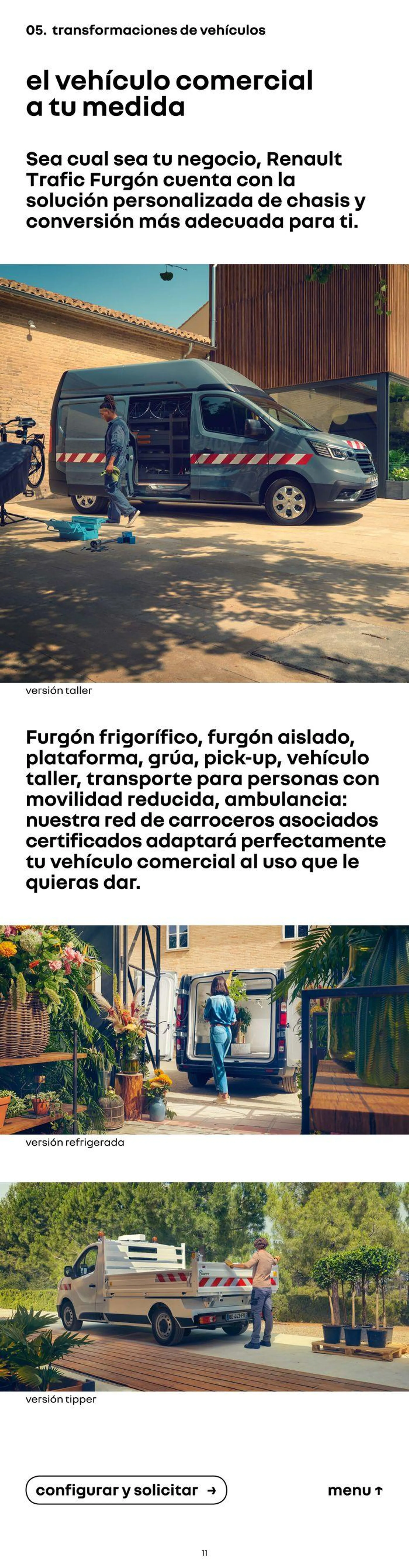 Catálogo de Renault Trafic Furgón E-Tech 100% Eléctrico 18 de julio al 18 de julio 2025 - Página 11