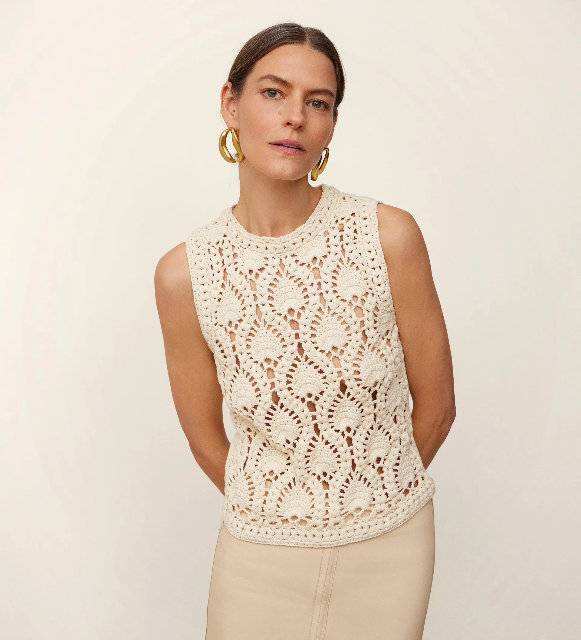 Top tricot calados