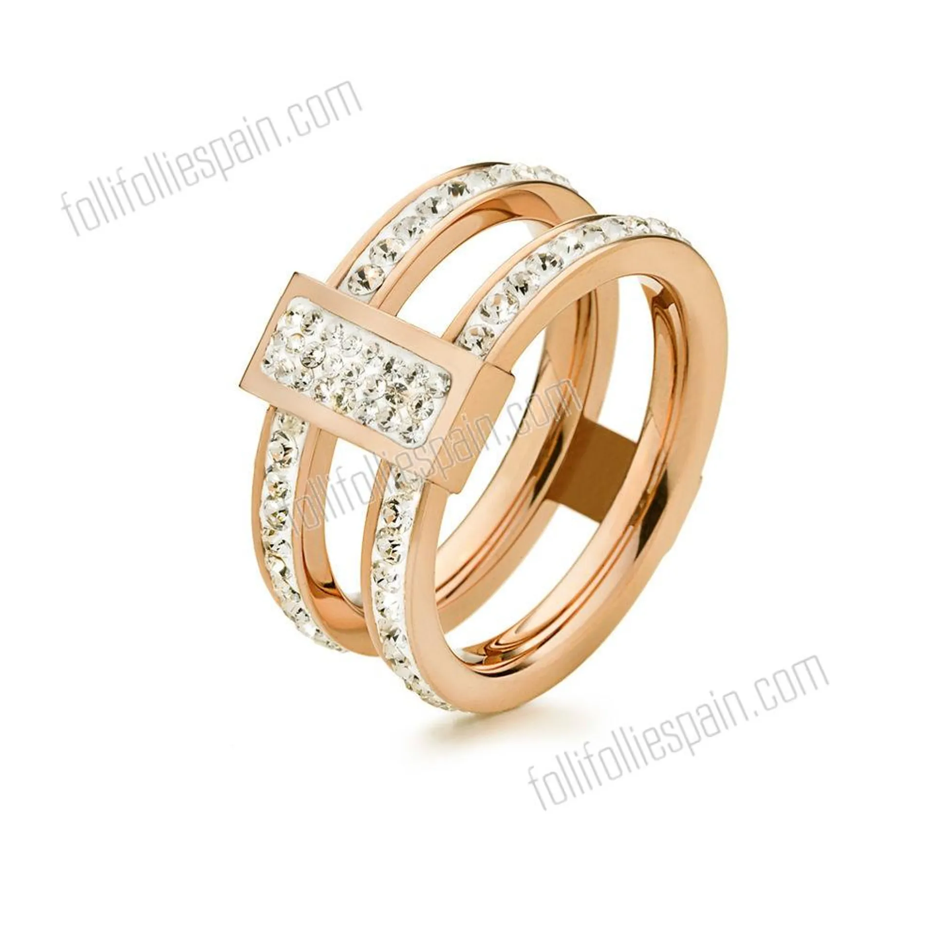 Folli Follie Match y Dazzle Anillo para la venta