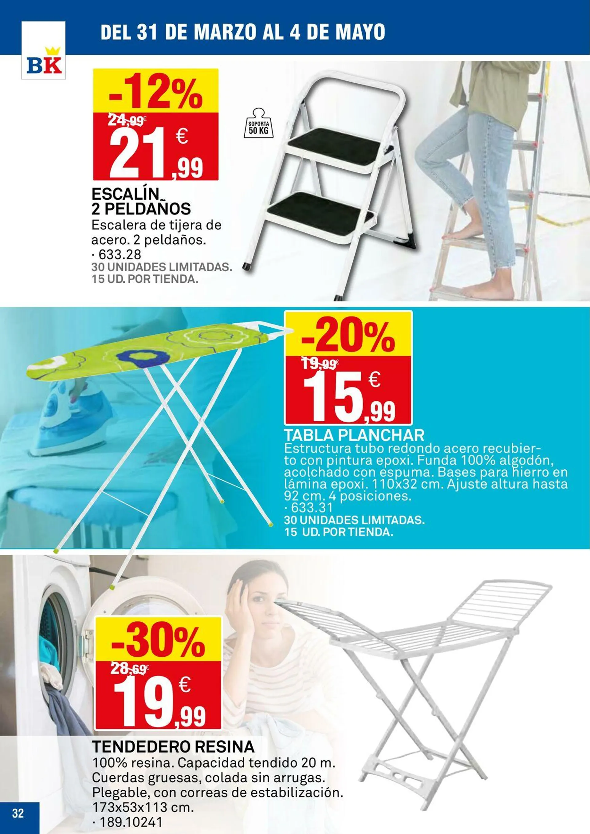 Catálogo de Bricoking Oferta actual 28 de abril al 12 de mayo 2025 - Página 32