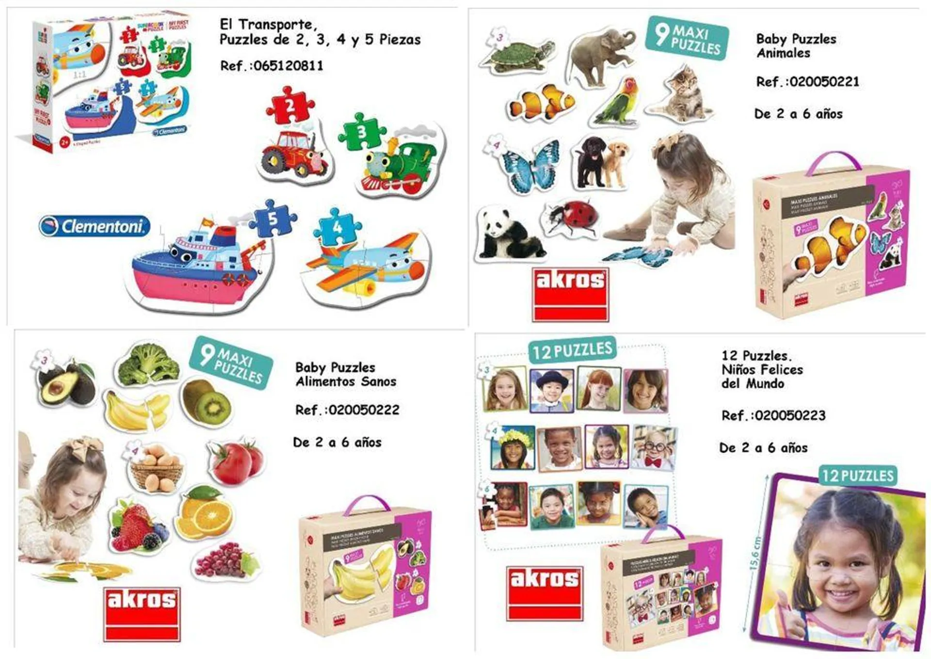 Puzzles, Encajes Y Rompecabezas - 164