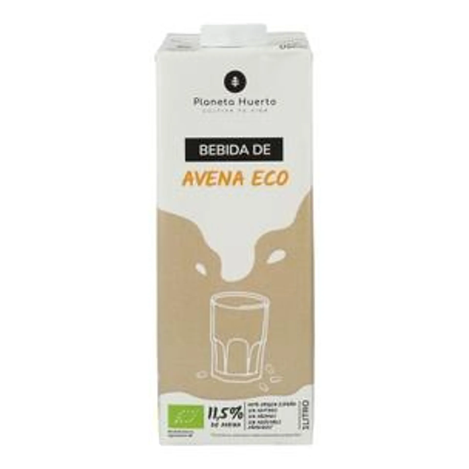 Bebida de Avena ECO Planeta Huerto 1L