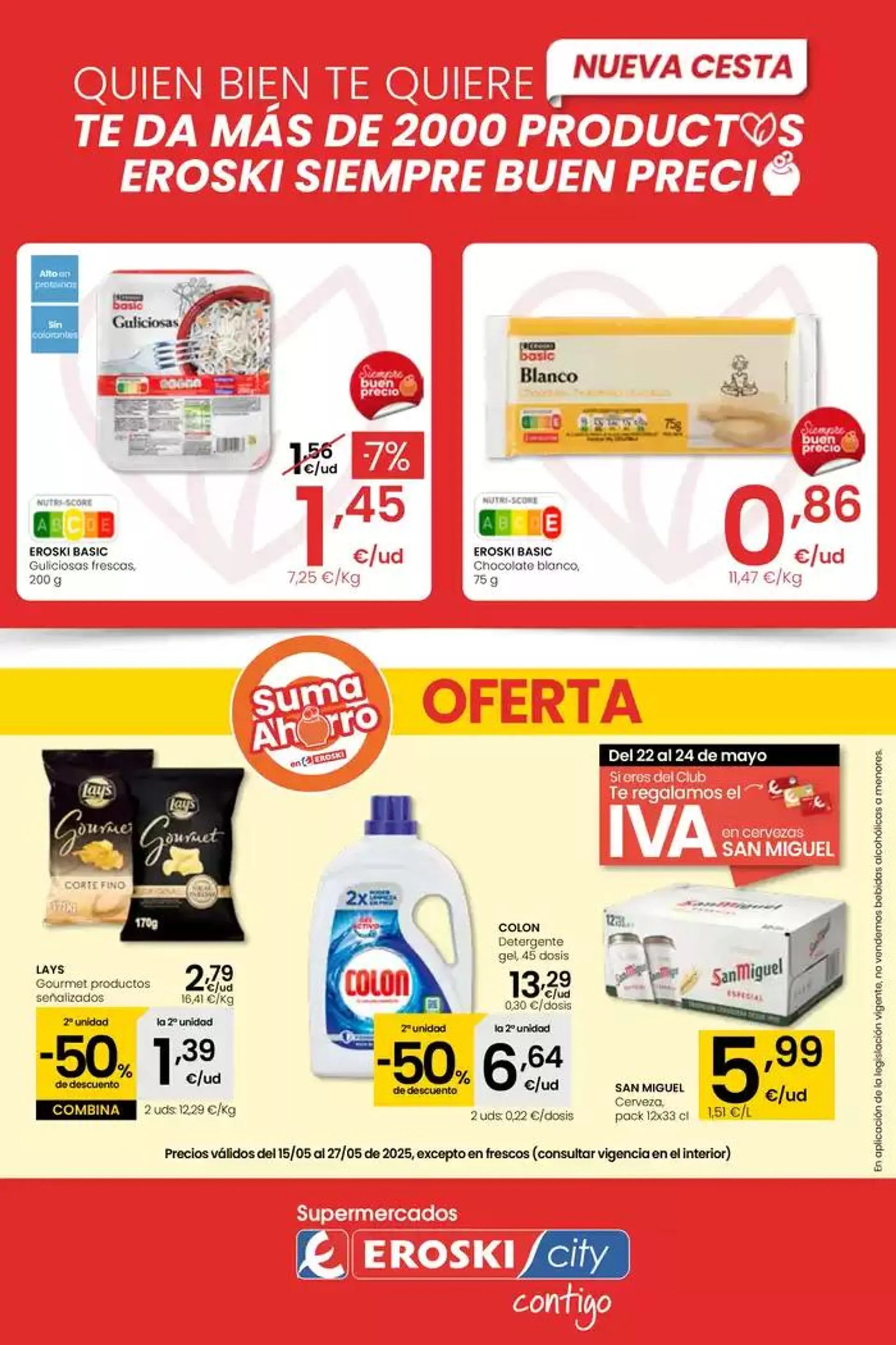 SUMA AHORRO SUPERMERCADOS EROSKI - 1
