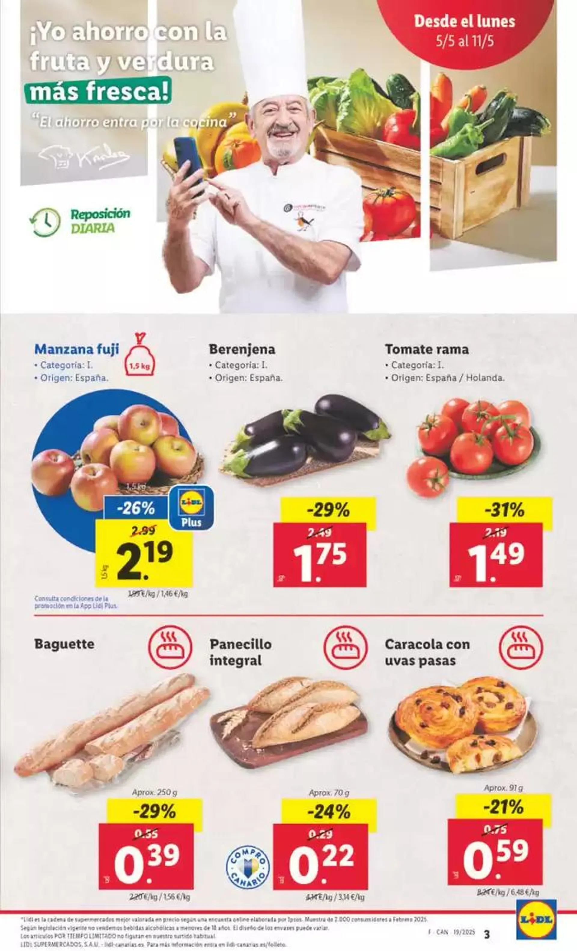Catálogo de № 1 PRECIO - Ofertas válidas del 05/05 al 11/05 5 de mayo al 11 de mayo 2025 - Página 3