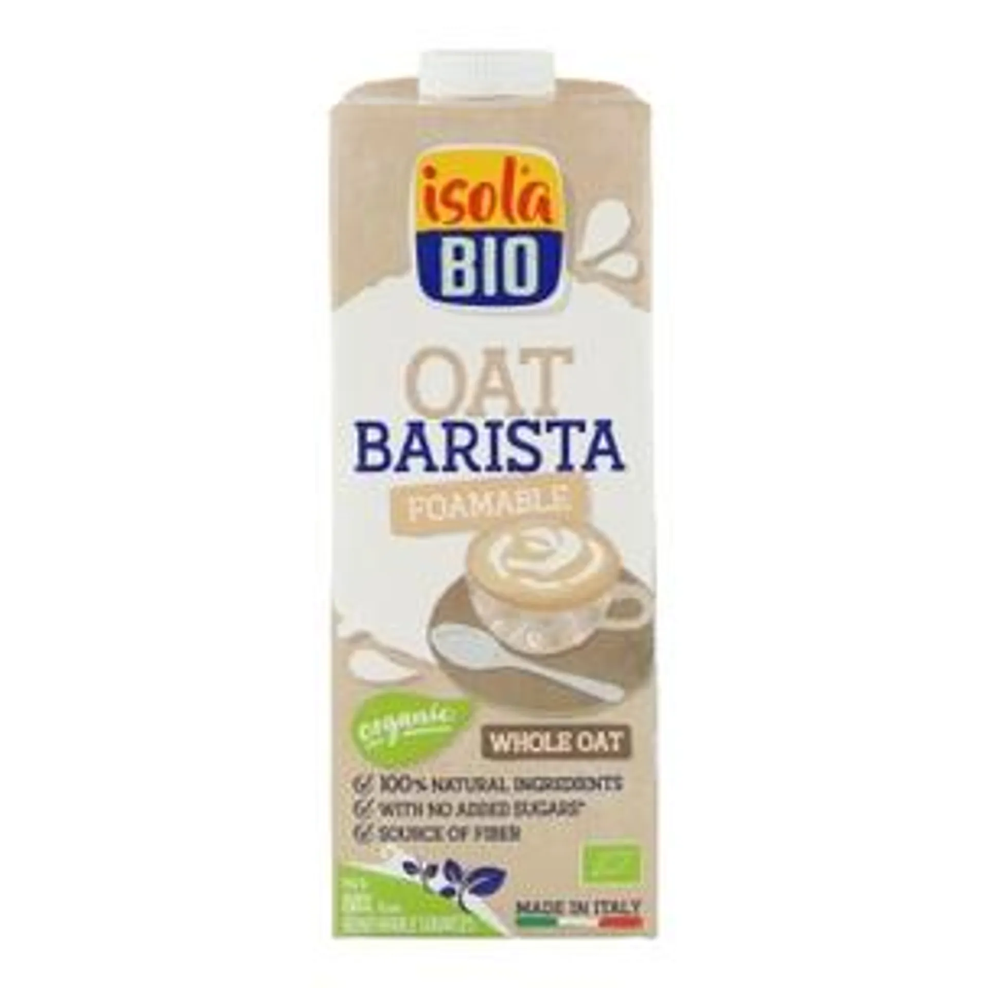 Bebida de Avena Barista BIO Isola Bio, 1L