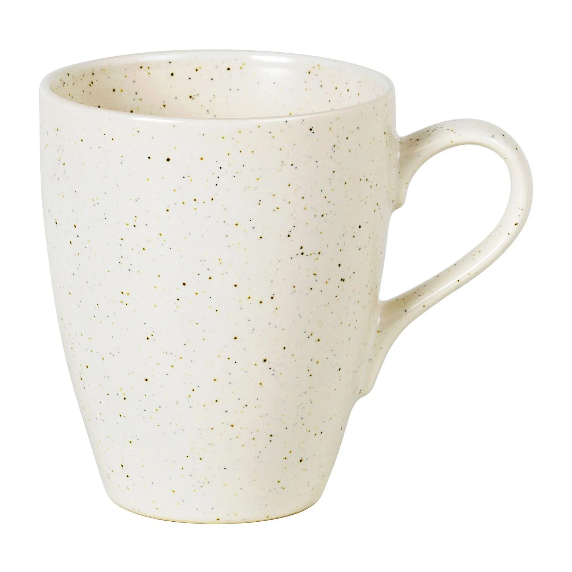 Nordic Vanilla mega mug with handle 40 cl Cream with grains