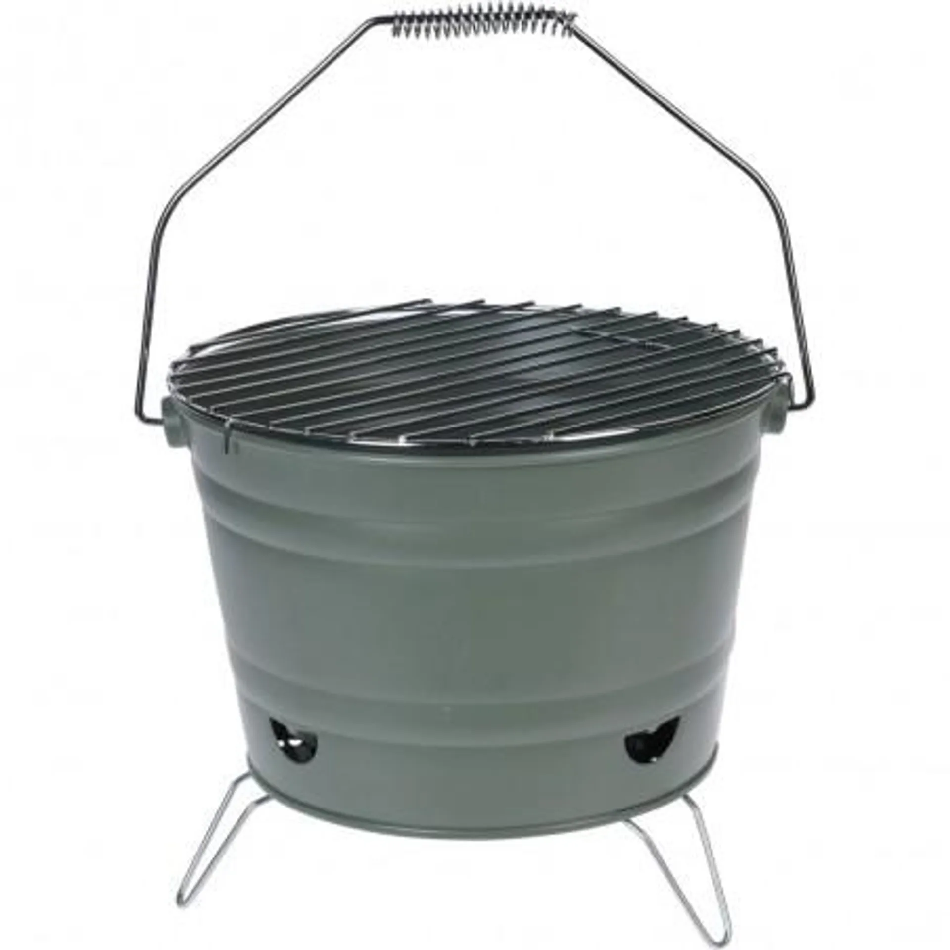 BBQ BUCKET D27CM VERDE