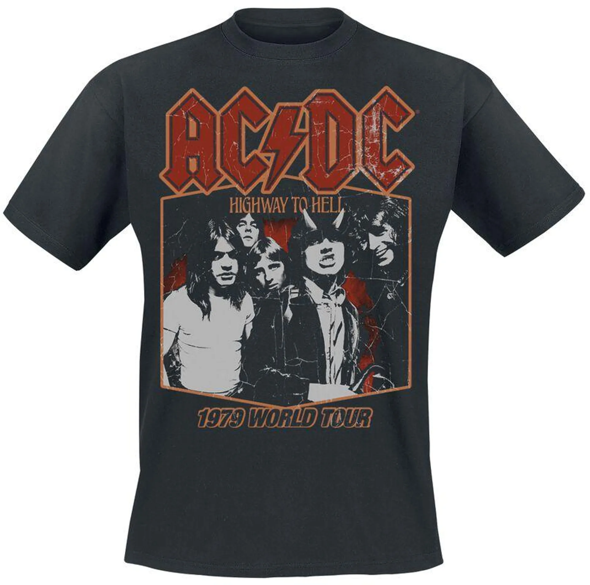 "Highway To Hell Tour '79" Camiseta Negro de AC/DC