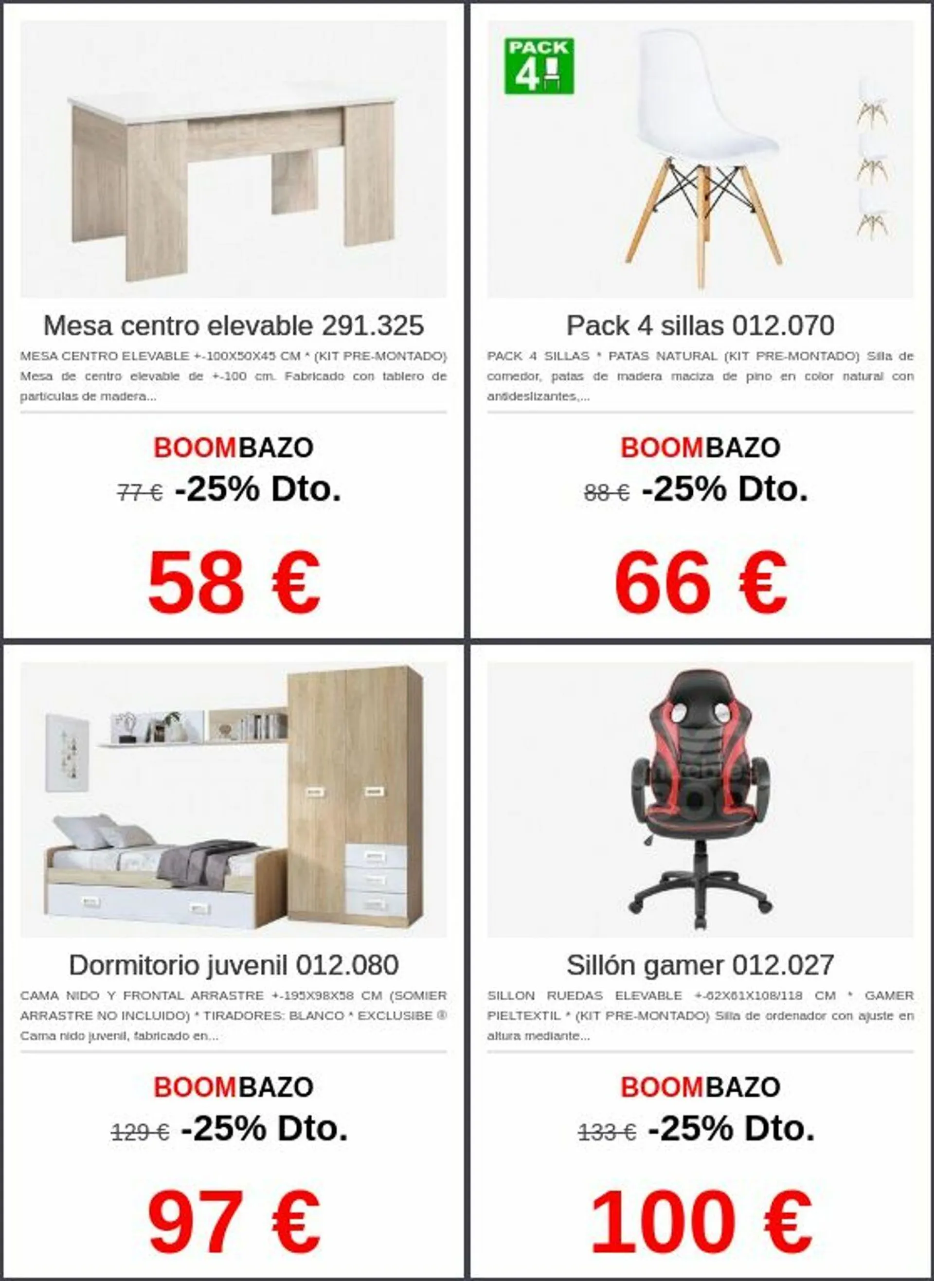 Catálogo de Muebles BOOM Oferta actual 23 de junio al 2 de julio 2025 - Página 2