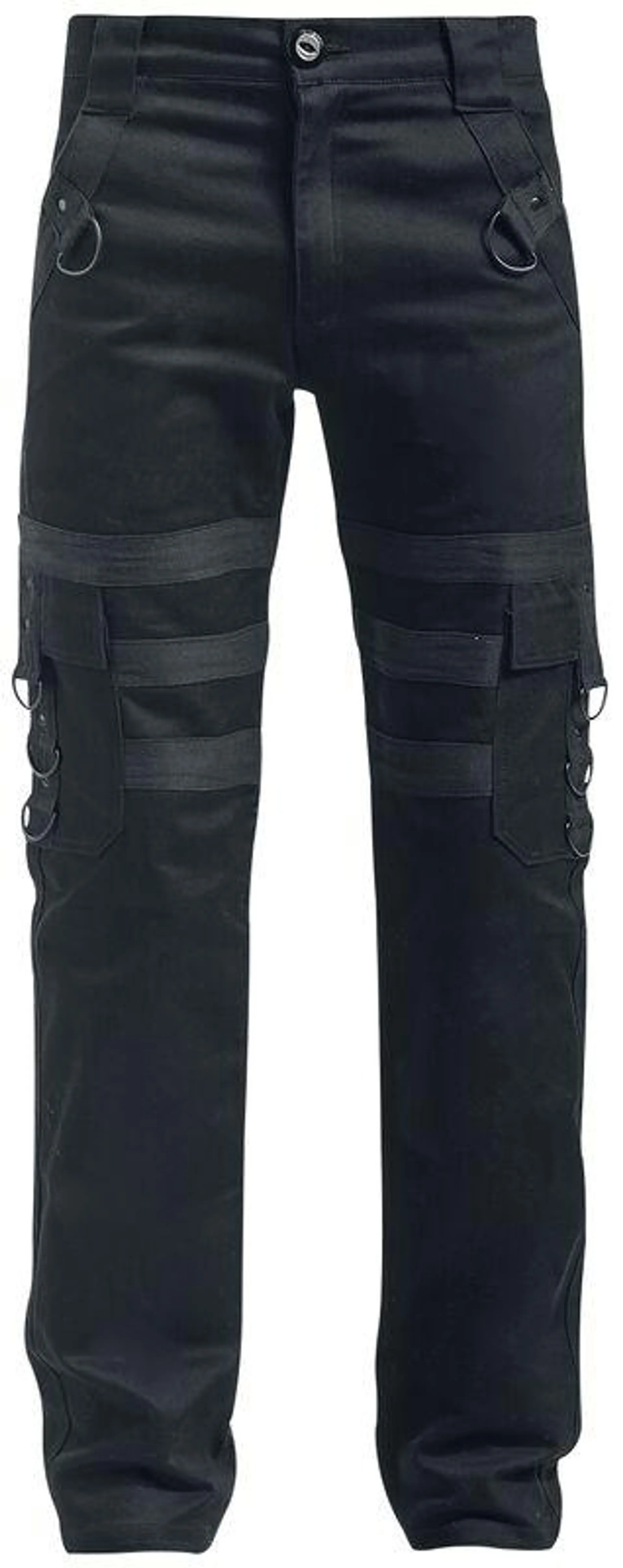 "Liam Pants" Pantalones de tela Negro de Vixxsin