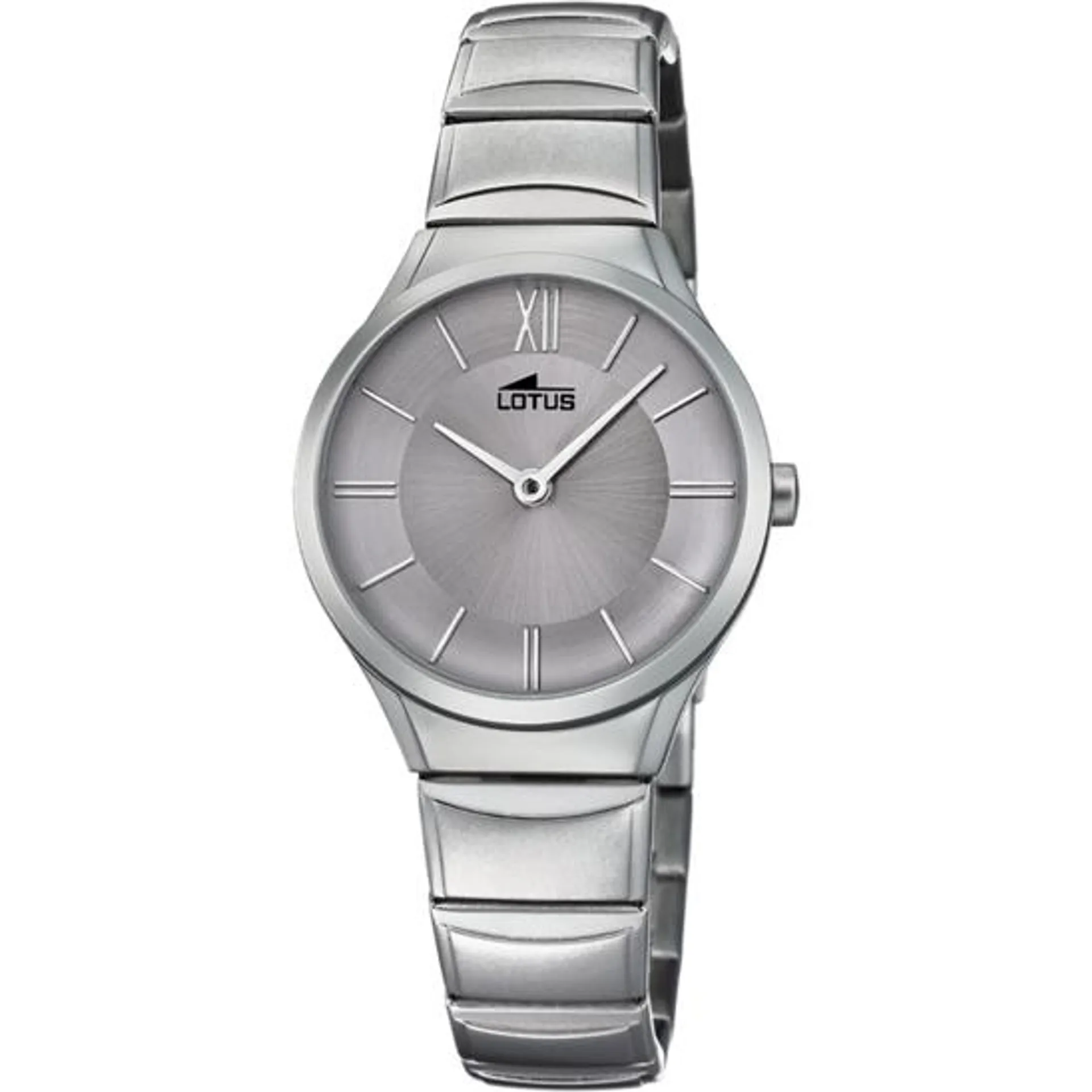 RELOJ LOTUS 18492/1 GRIS CORREA DE ACERO INOXIDABLE 316L, MUJER