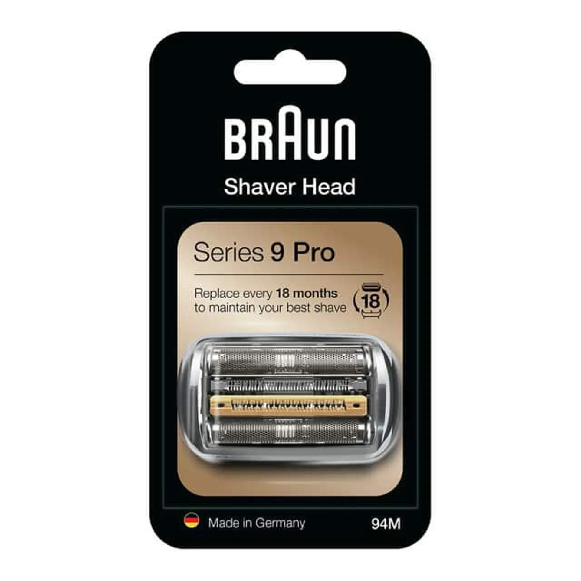 Cabezal de recambio Braun Series 9 94M para afeitadora eléctrica