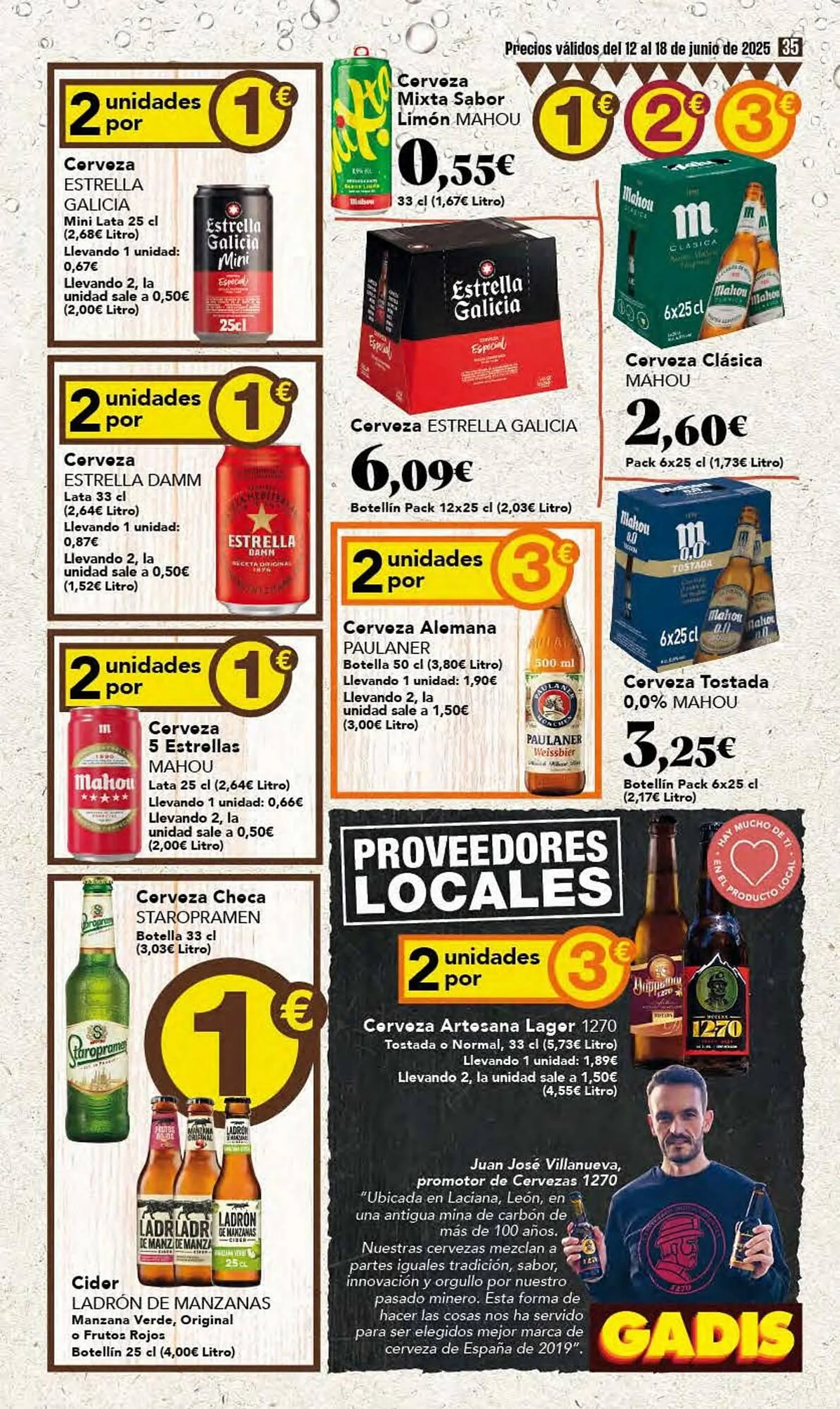 Catálogo de Folleto Gadis 12 de junio al 18 de junio 2025 - Página 35