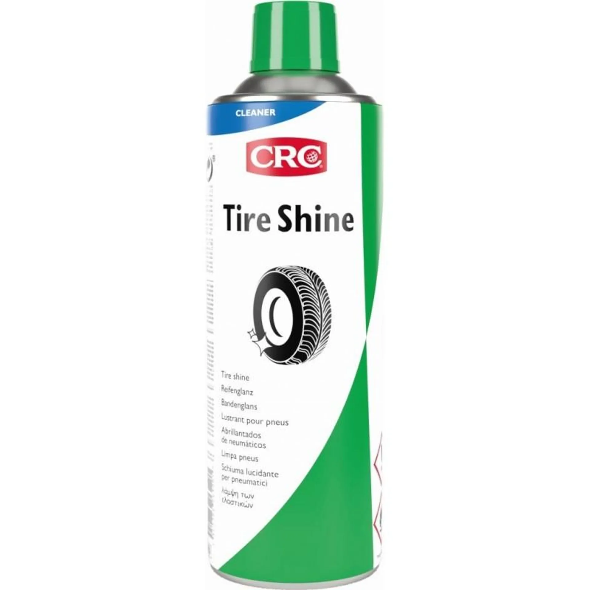 TIRE SHINE PRO: Limpiador y abrillantador de neumáticos en espuma