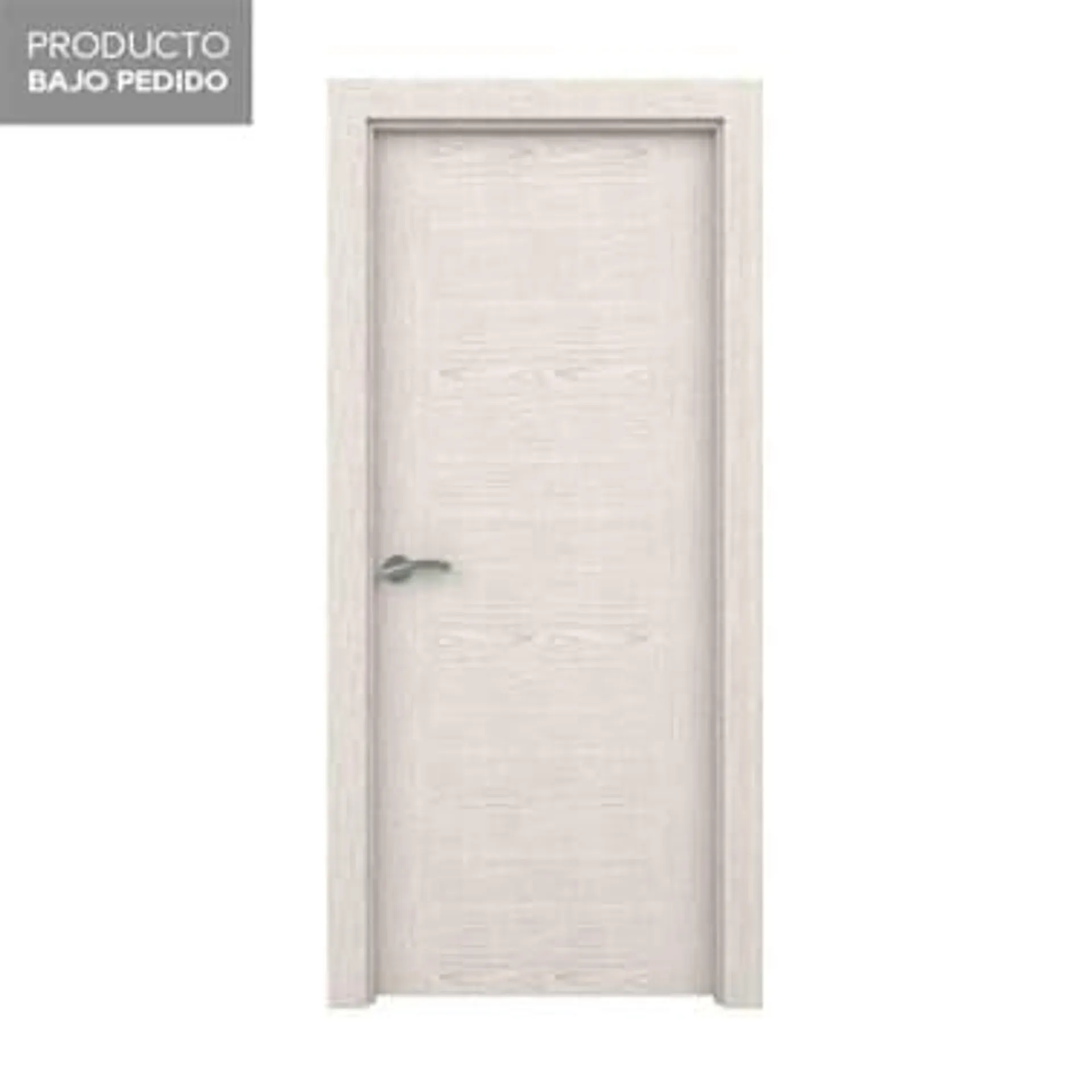 Puerta decapé melamina blanca derecha 203 x 72,5 cm