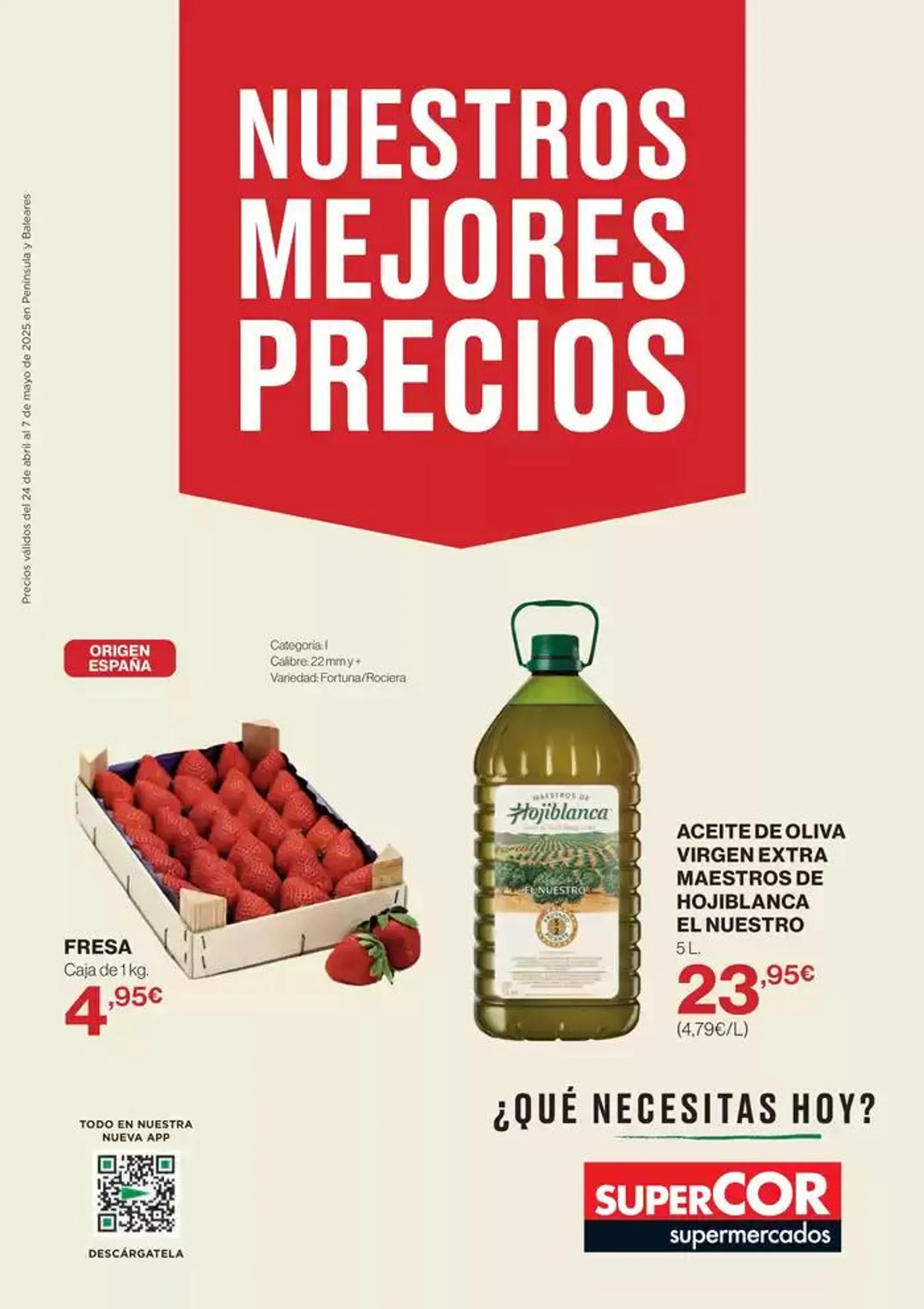 Precios válidos del 24 de abril al 7 de mayo en Península y Baleares - 1