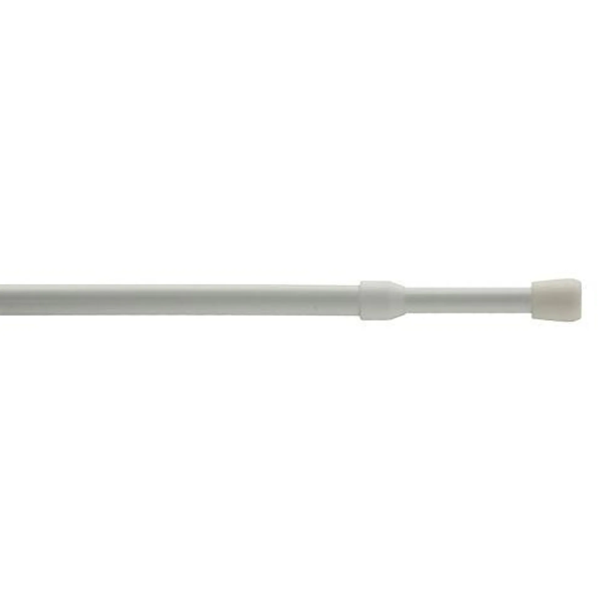 Portavisillo decoracion extensible presion 60/100cm blanco epid 207520056010