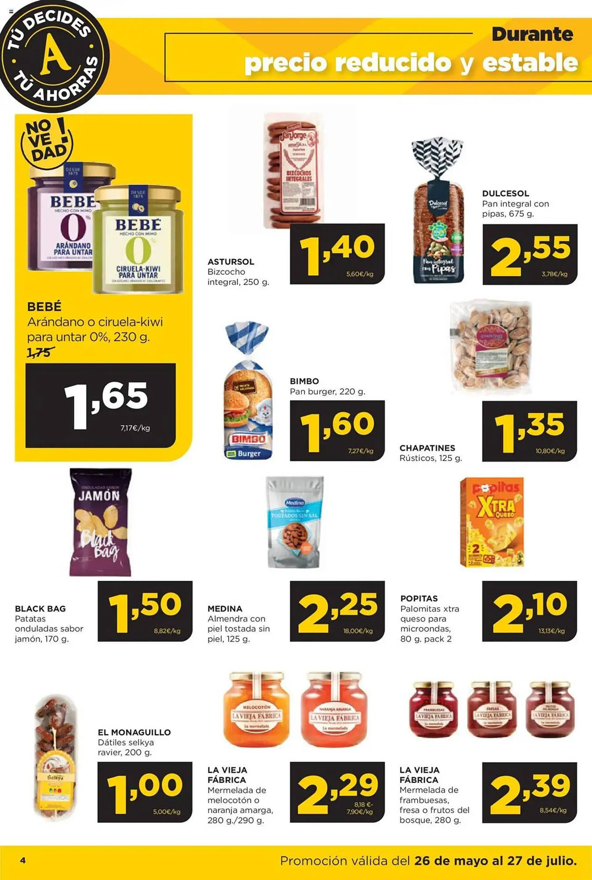 Catálogo de Folleto Alimerka 26 de mayo al 27 de julio 2025 - Página 4
