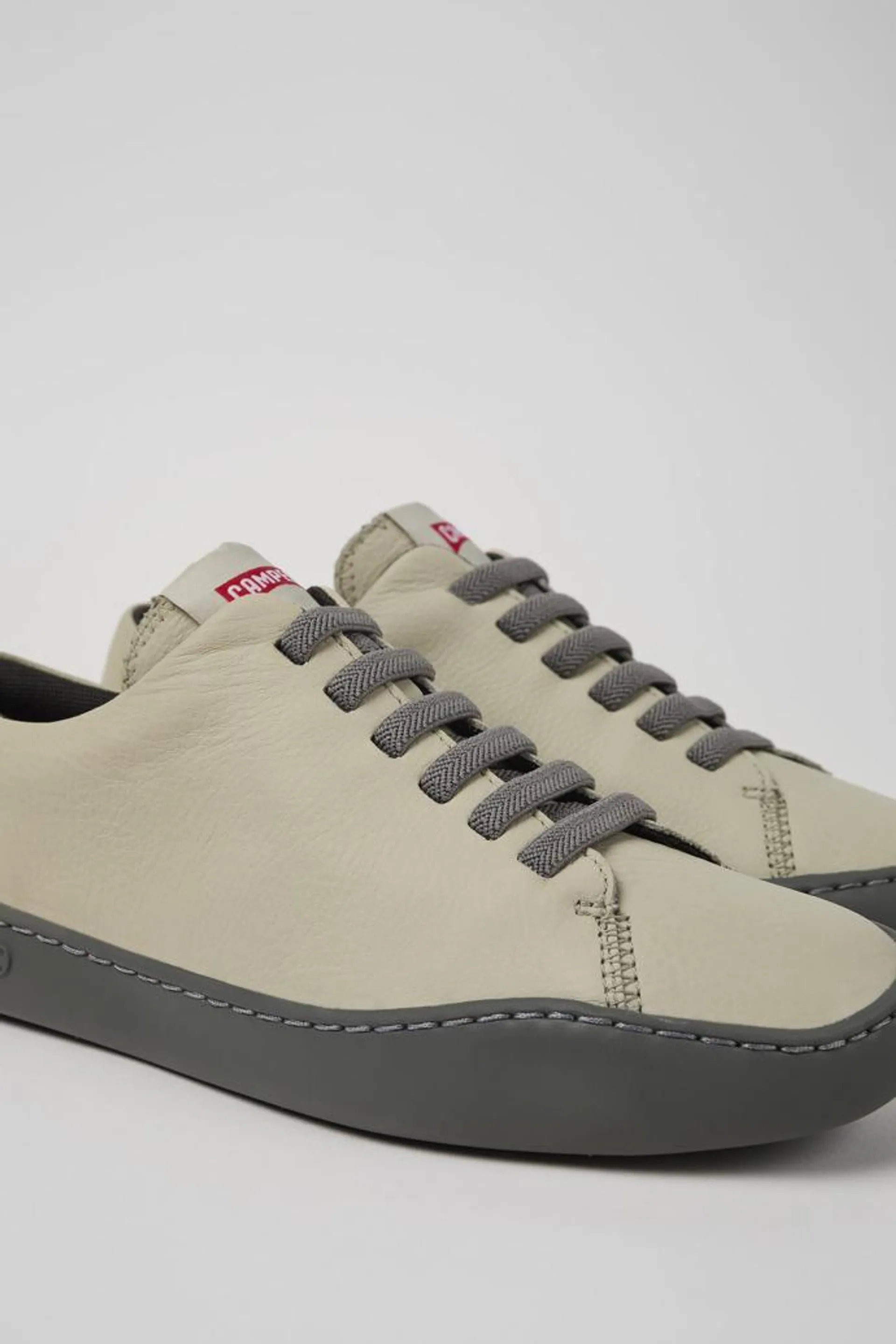 Peu Touring Sneakers de piel gris para mujer