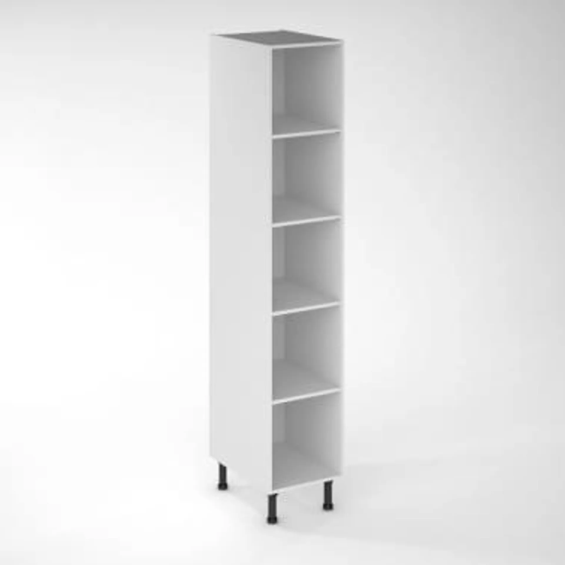 Mueble de cocina columna blanco 200x40x58cm