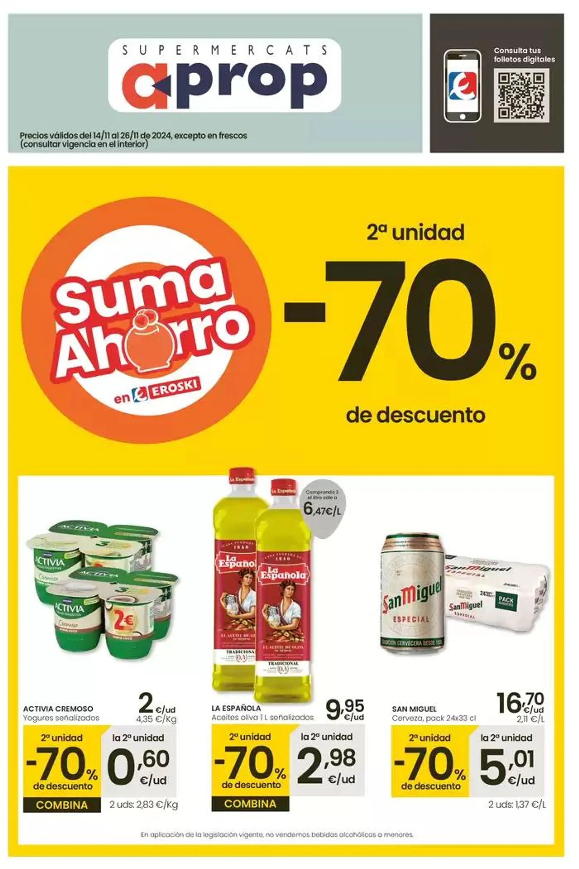 2a unidad -50% de descuento Aprop - 1