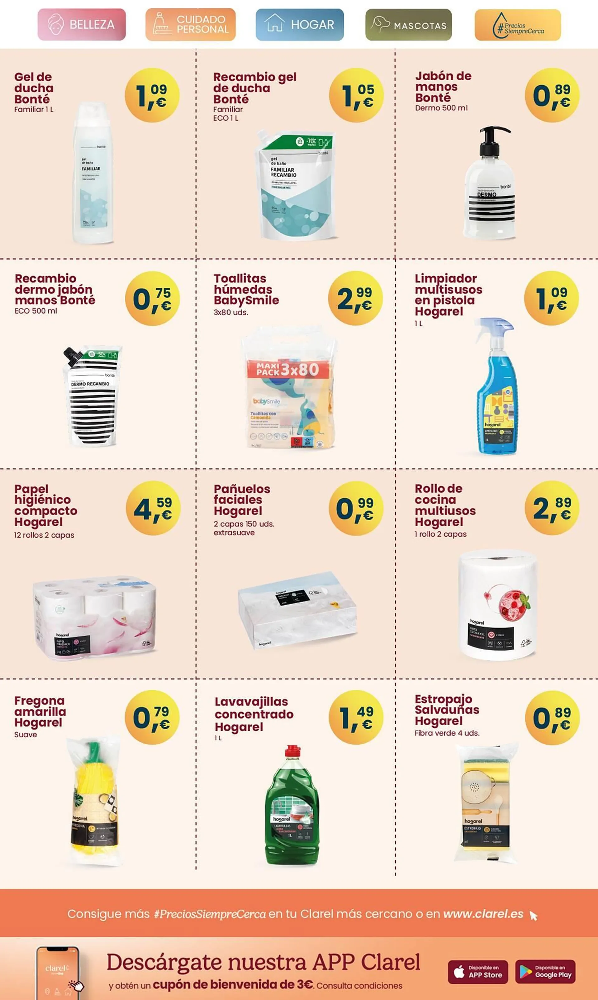 Catálogo de Folleto Clarel 28 de mayo al 17 de junio 2025 - Página 16