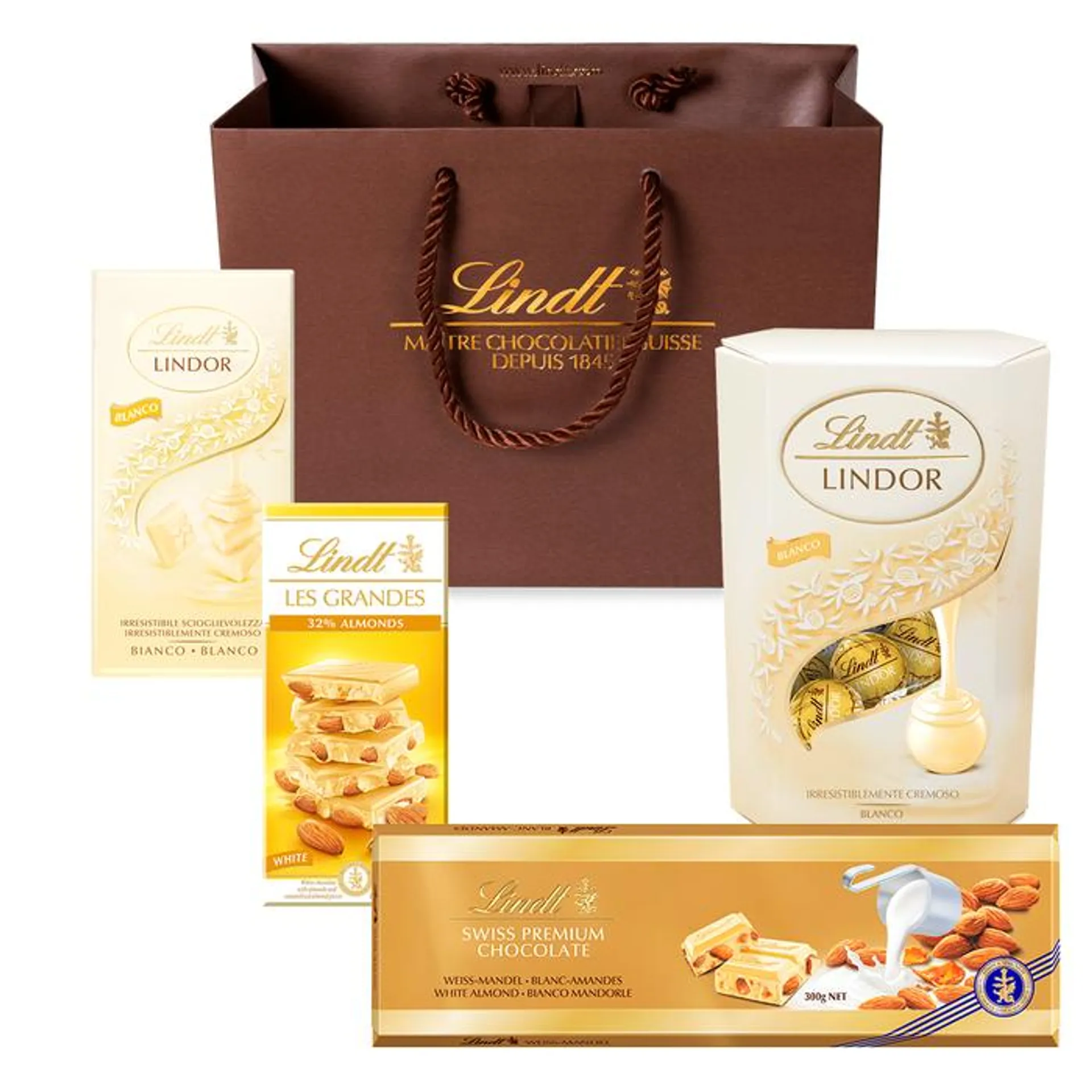 Pack Amantes del Chocolate Blanco - Lindt