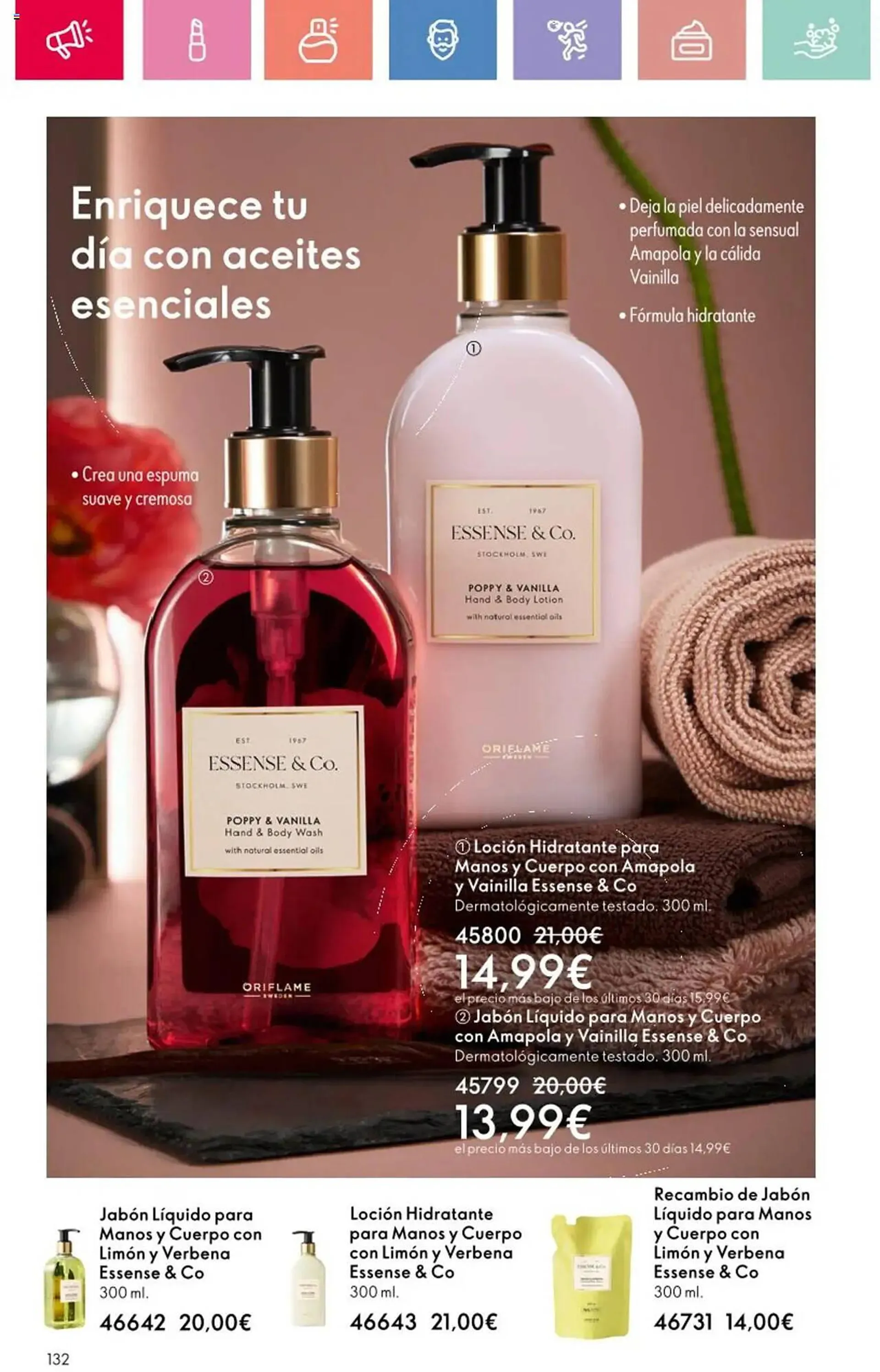Catálogo de Folleto Oriflame 22 de junio al 12 de julio 2025 - Página 132