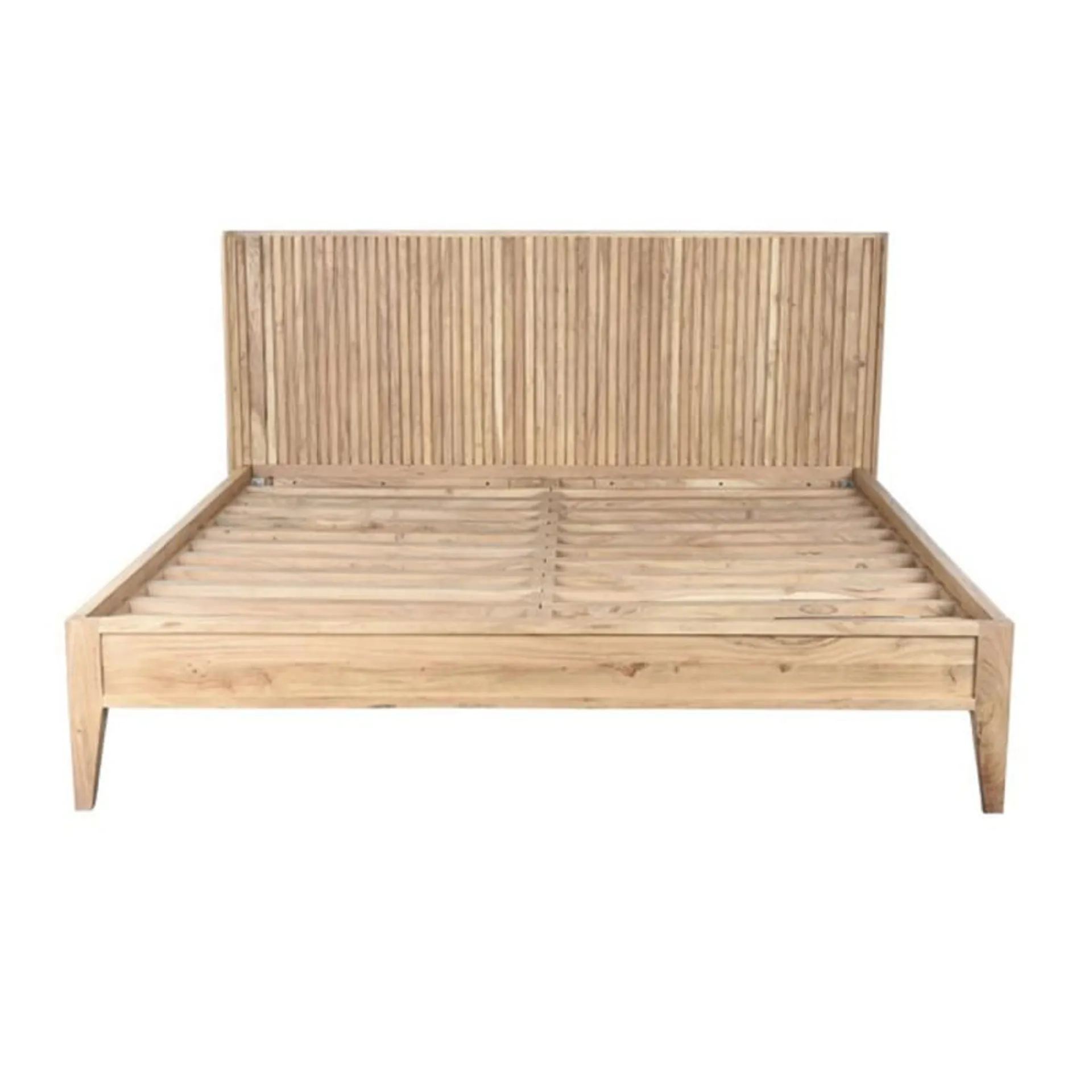 Acacia wood bed 180cm
