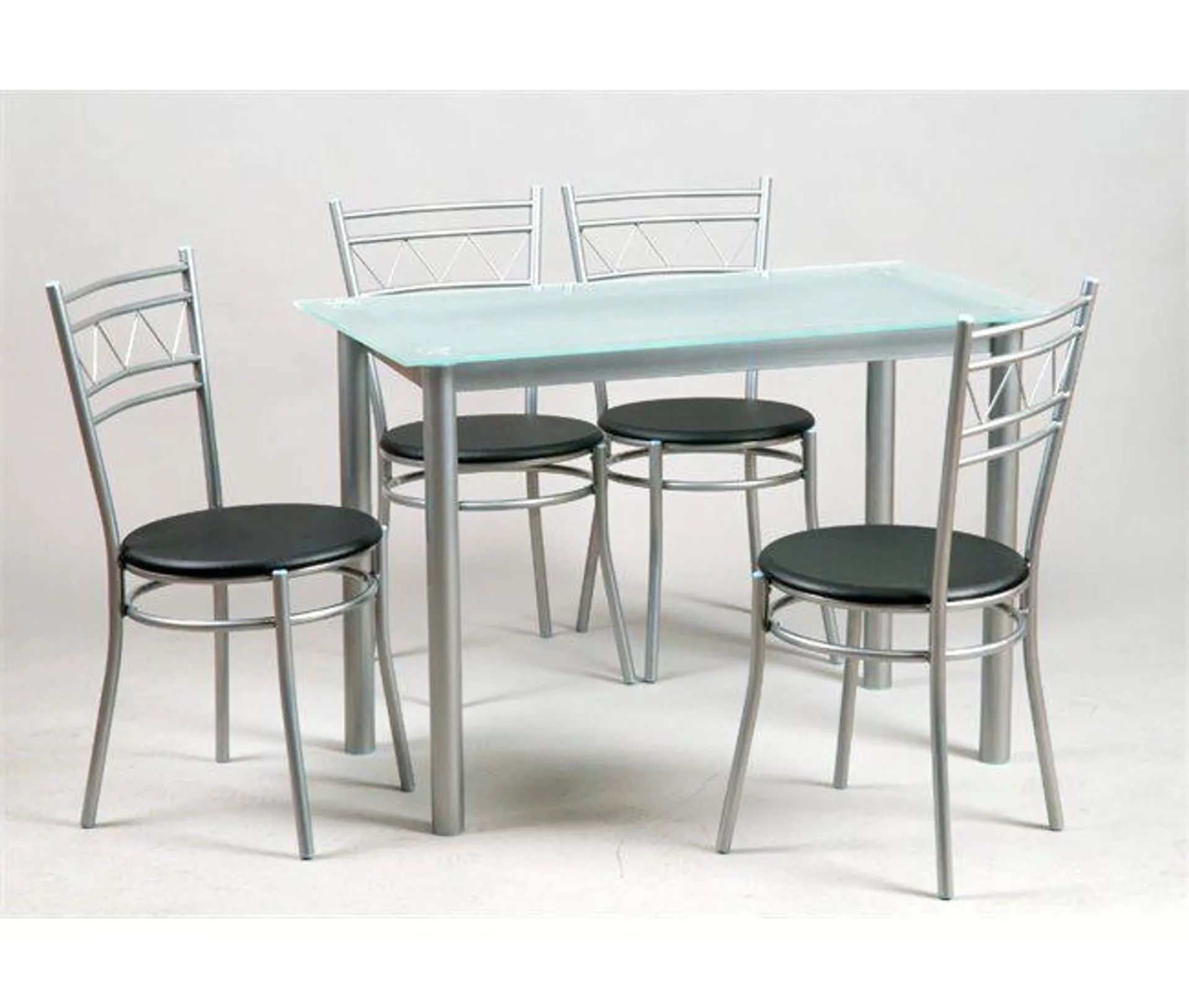 Conjunto de mesa + 4 sillas MILAN 2