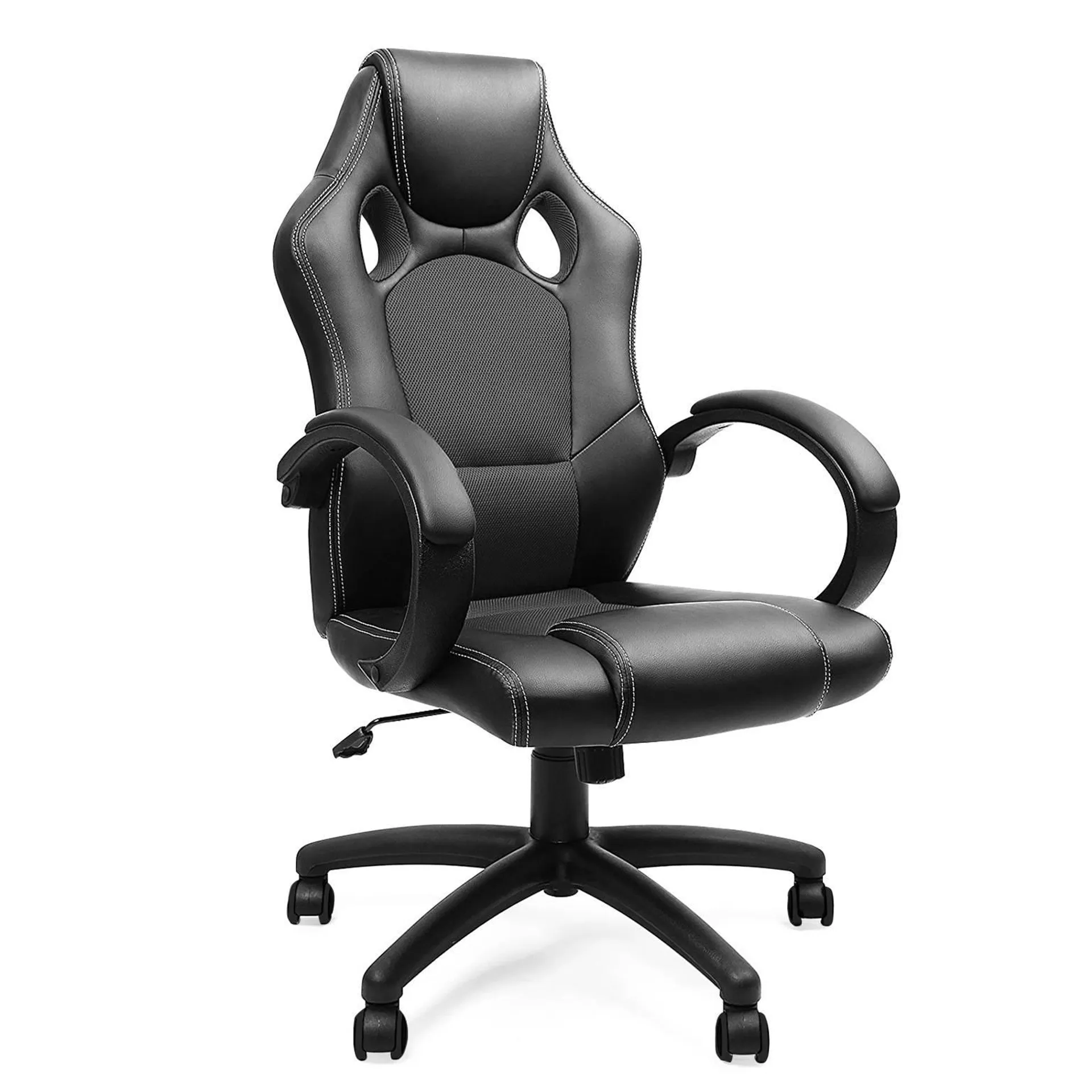 Silla Gaming Racer, diseño deportivo, acolchado