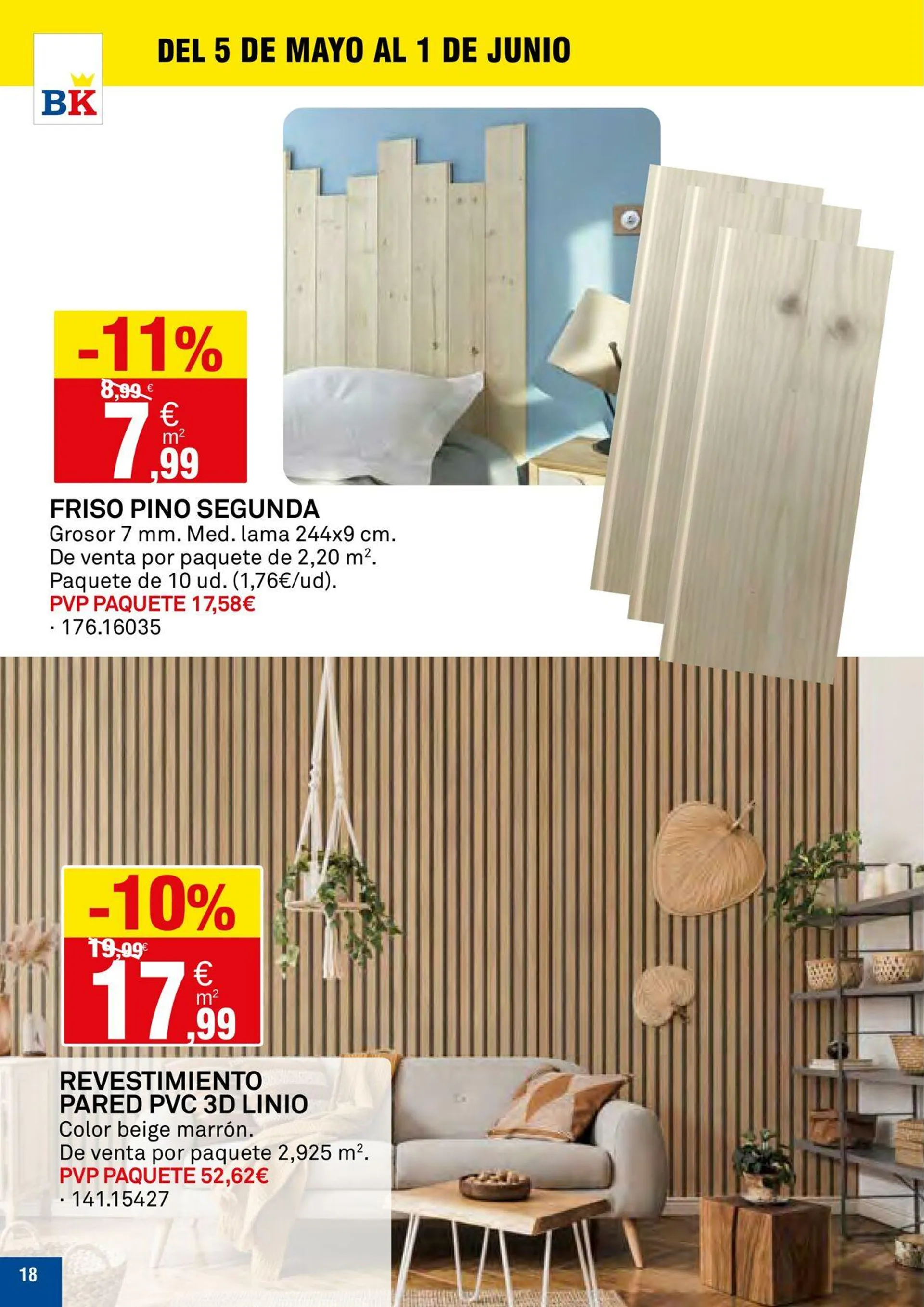 Catálogo de Bricoking Oferta actual 26 de mayo al 9 de junio 2025 - Página 18