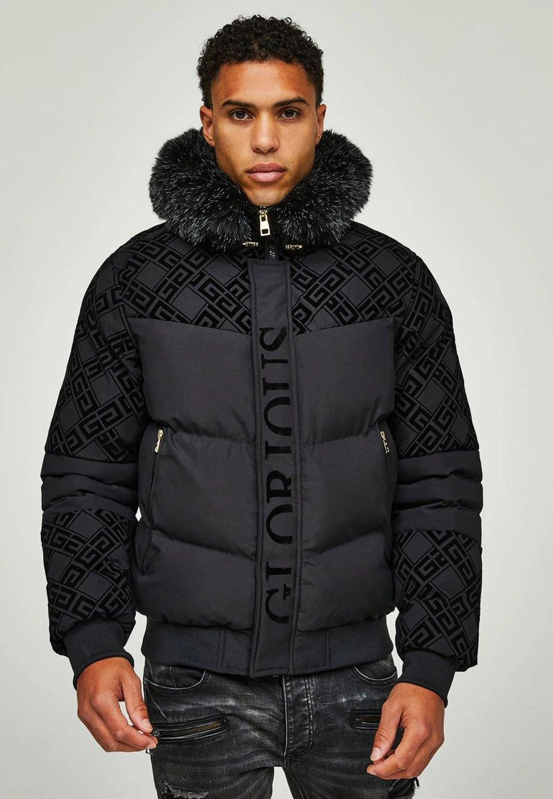 LAVIN - Winter jacket - jet black