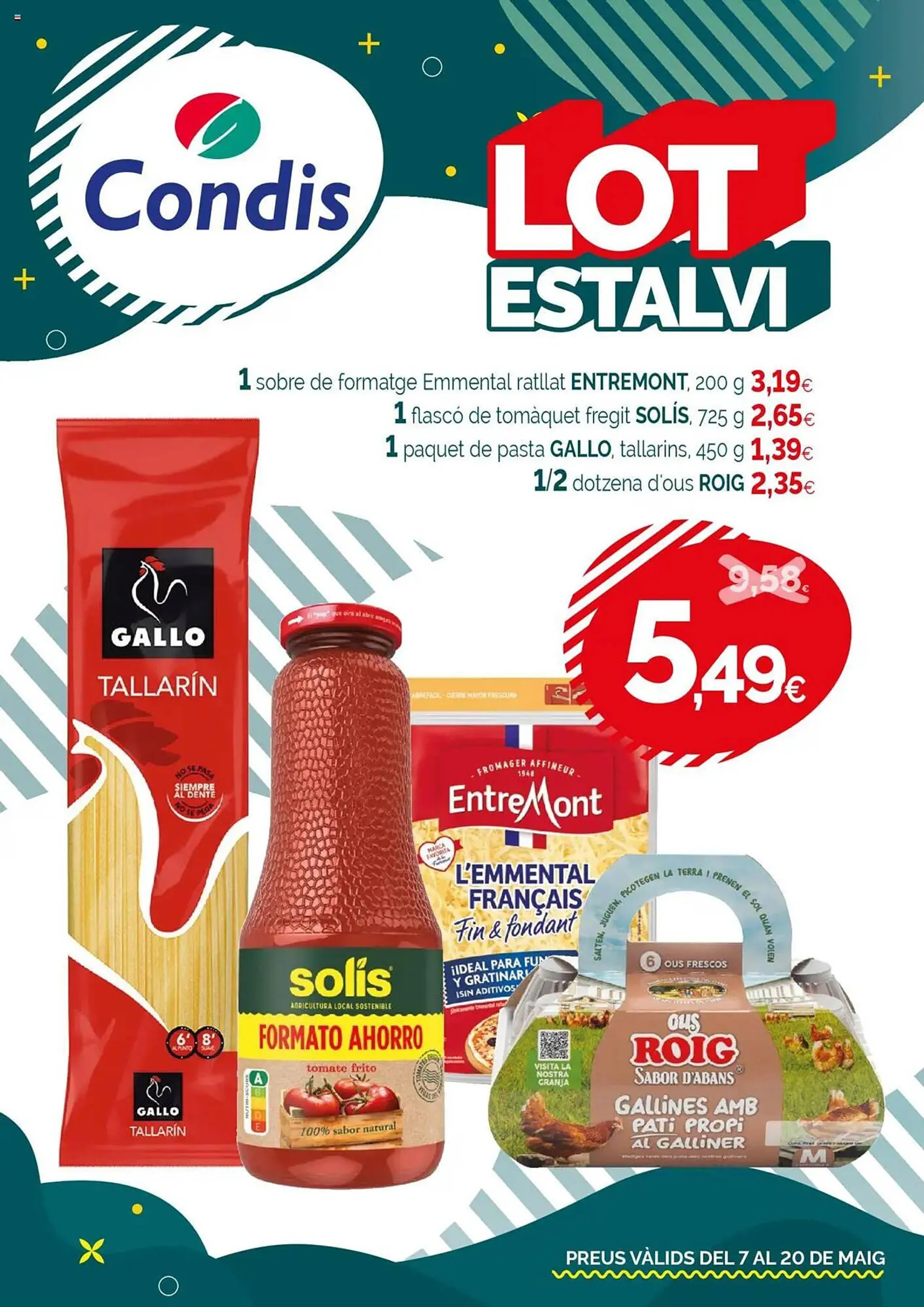 Catálogo de Folleto Condis 7 de mayo al 20 de mayo 2025 - Página 1