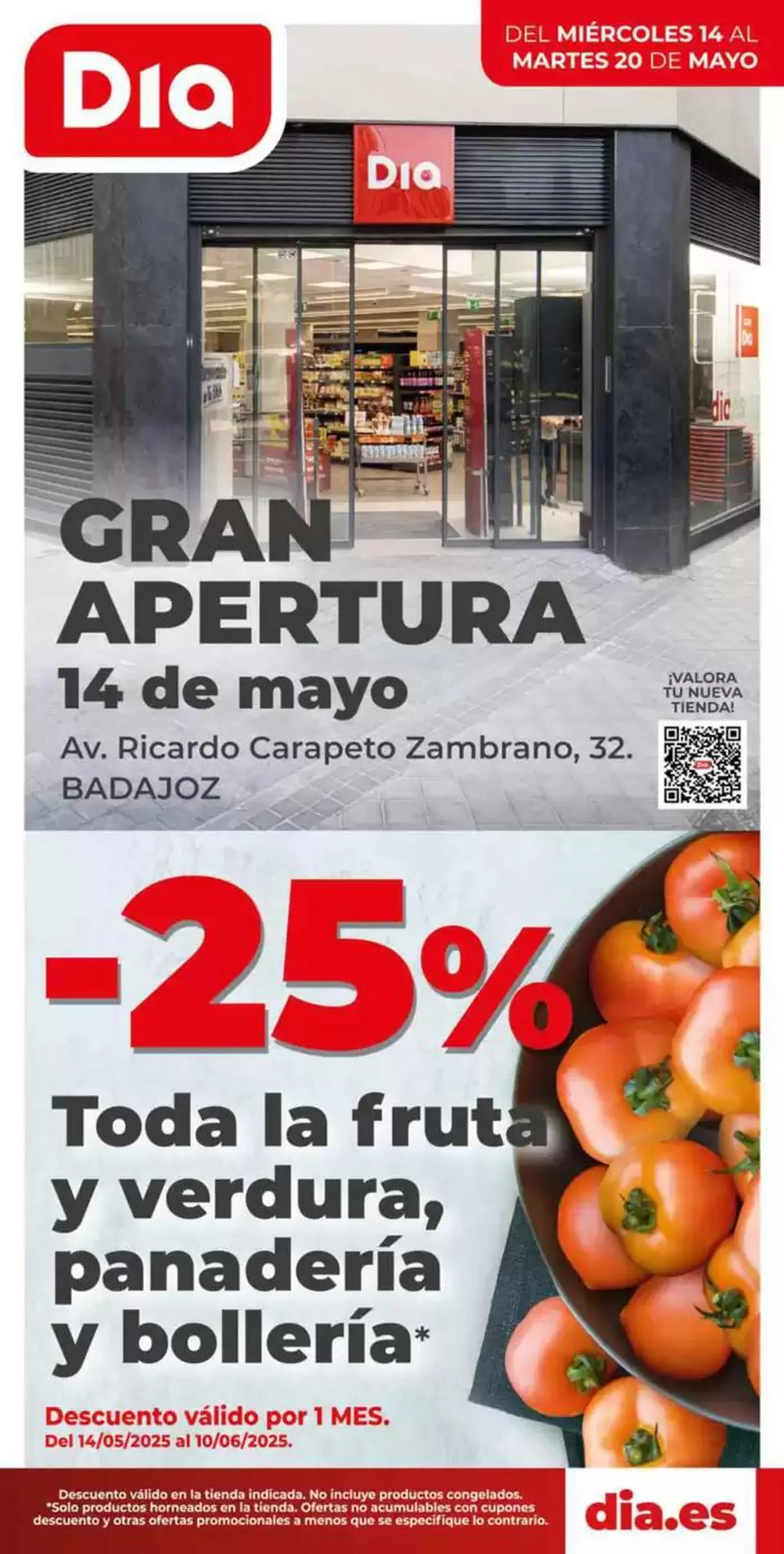 Gran apertura Dia del 14/05 al 20/05 - 1