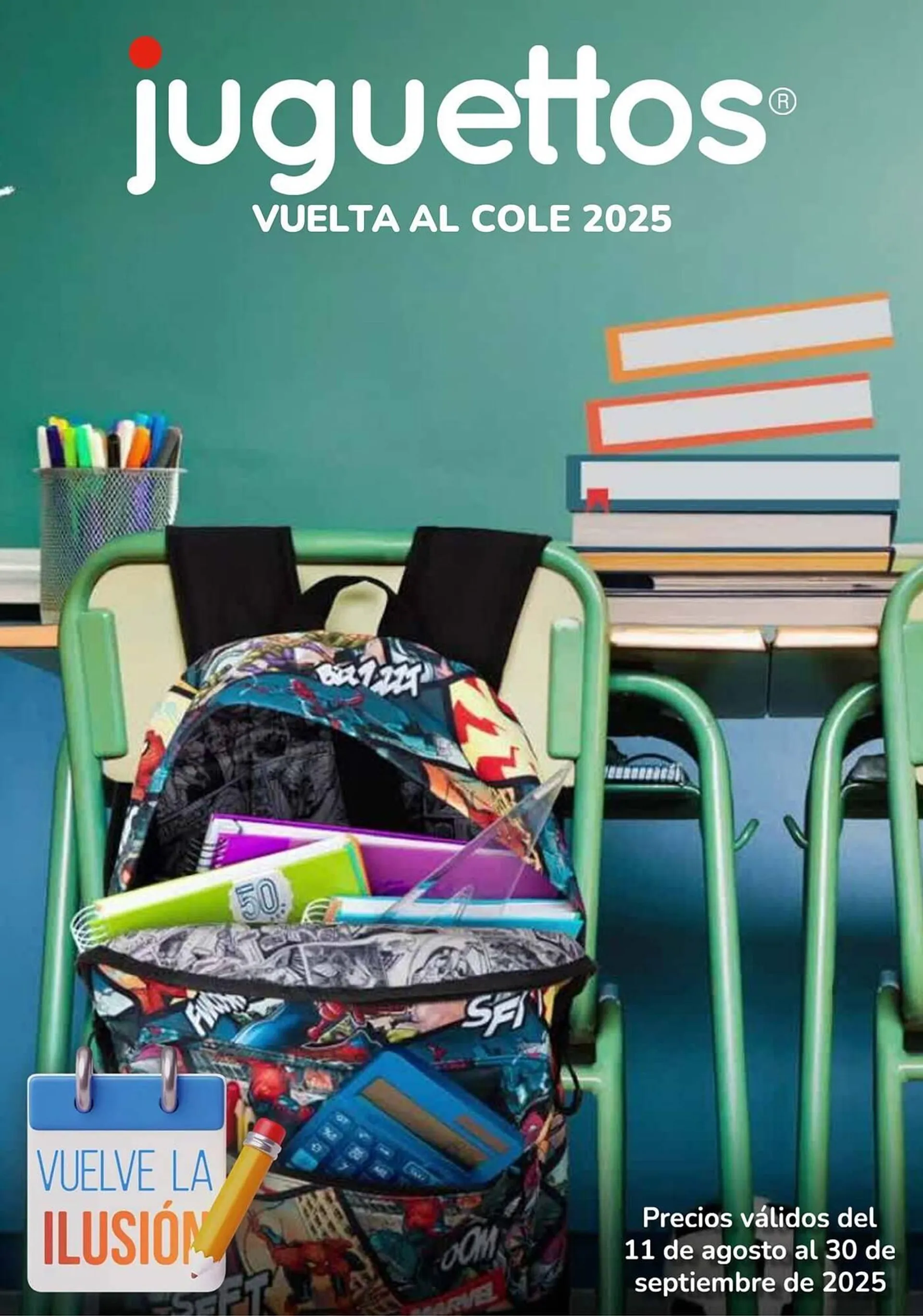 Catálogo de Folleto Juguettos 11 de agosto al 30 de septiembre 2025 - Página 1