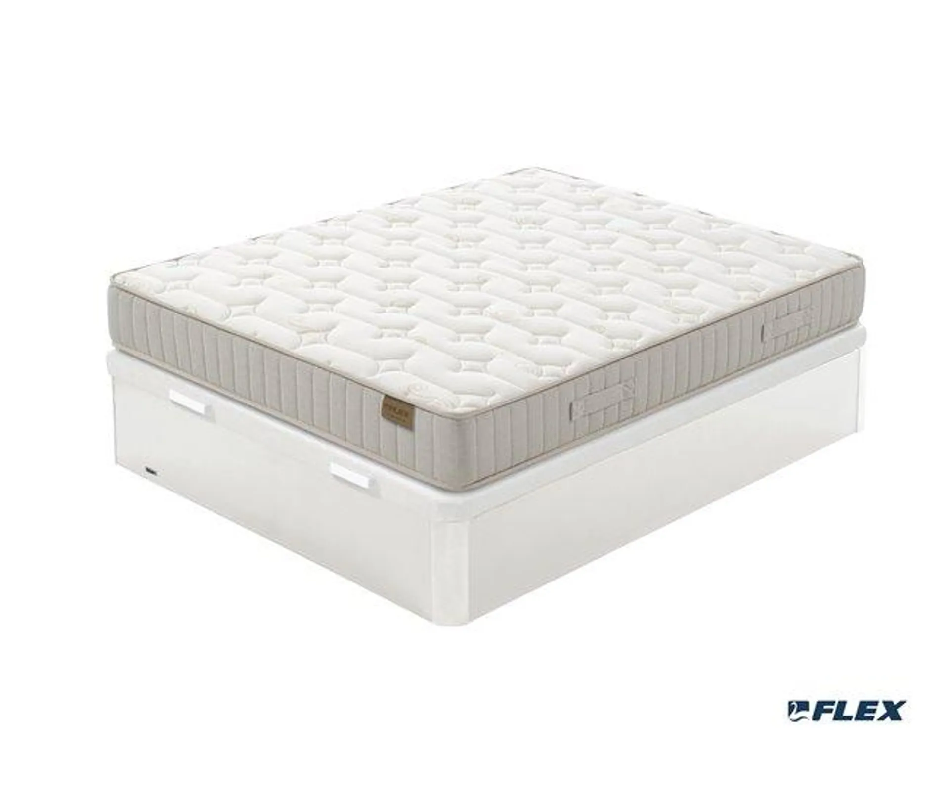 Pack POCKET SENSE PRO Muelles Ensacados Blanco FLEX 90x190cm